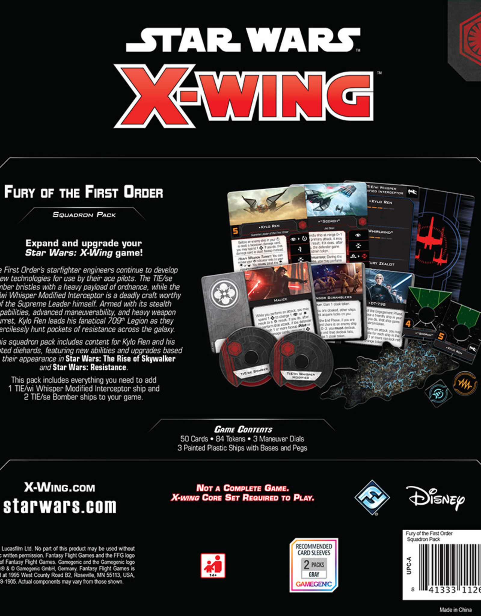 Star Wars X-Wing 2.0: Fury of the First Order Squadron Pack - Titan Games