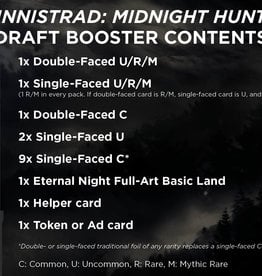 WOTC MTG Innistrad Midnight Hunt Draft Booster Pack