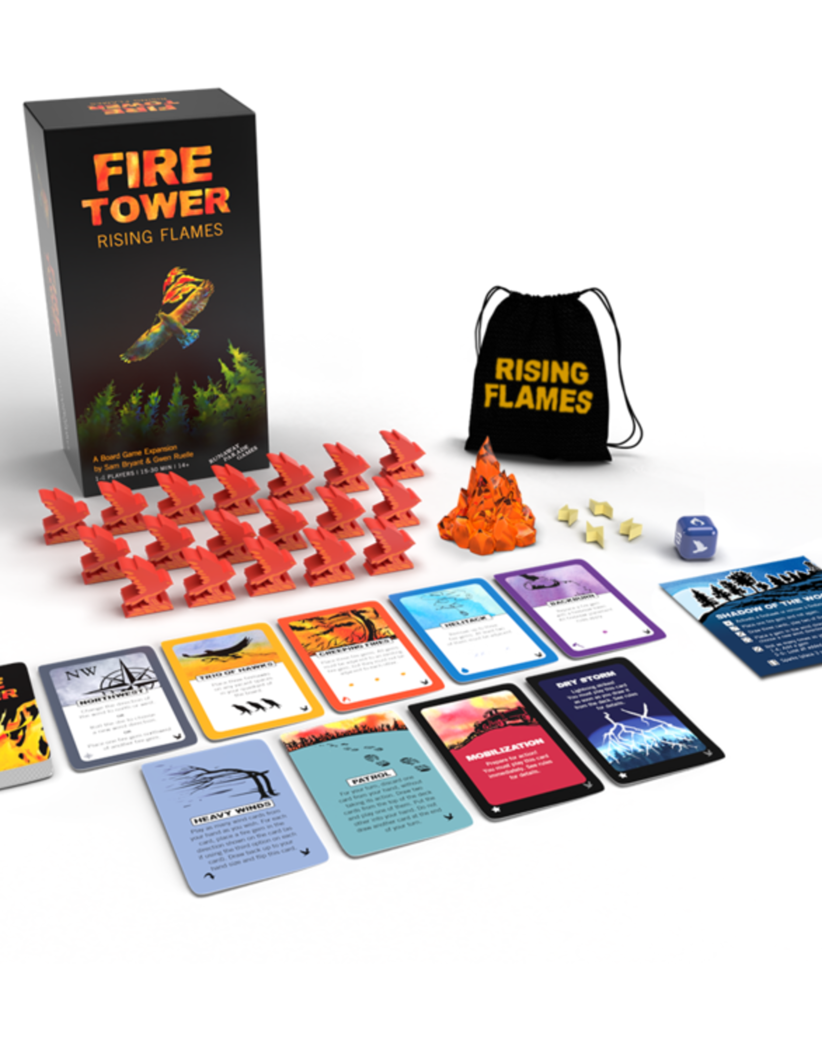 Runaway Parade Games Fire Tower:  Rising Flames Expansion