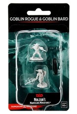 Wizkids D&D Mini: W15: Male Goblin Rogue & Female Goblin Bard