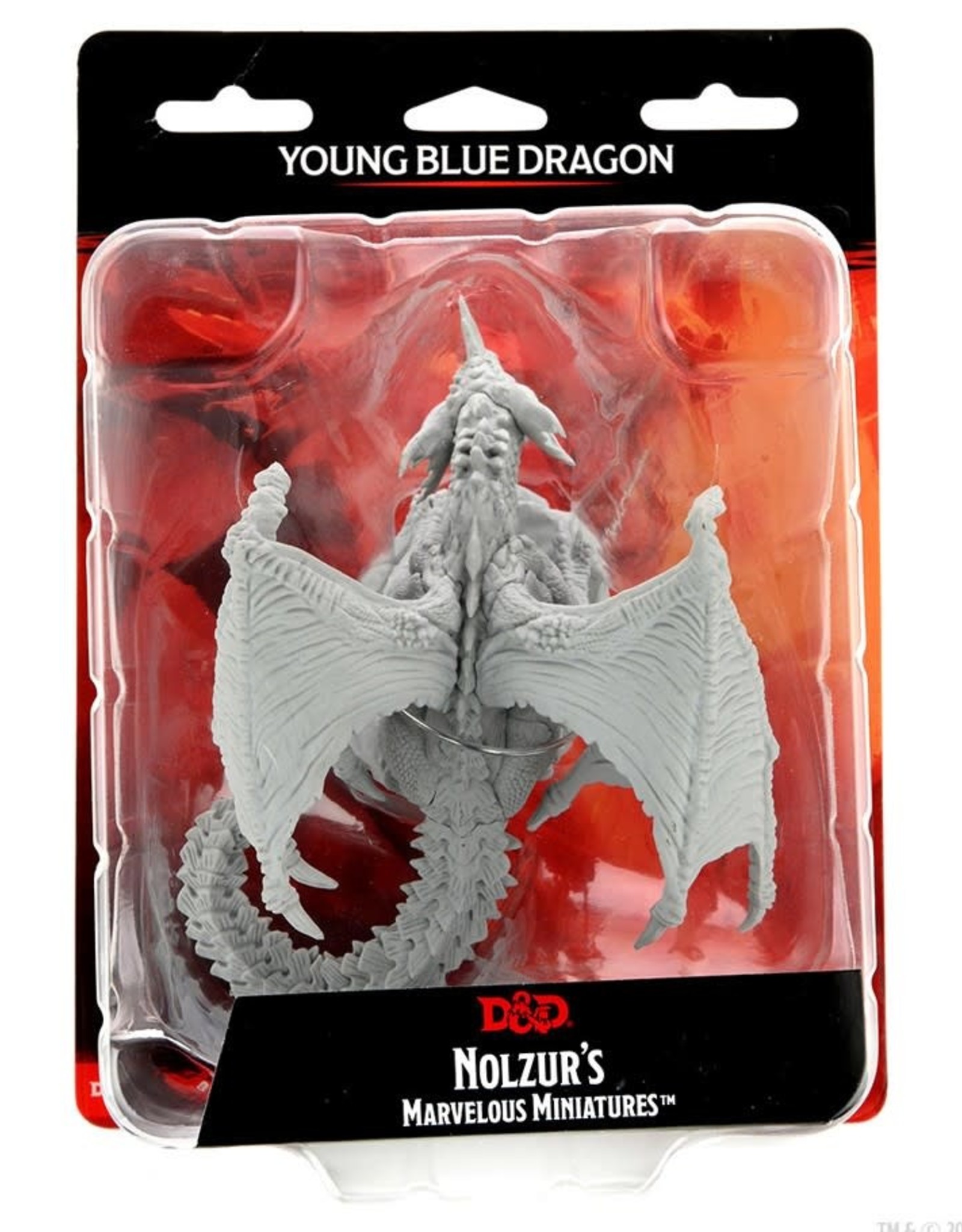 Wizkids D&D Mini: W15: Young Blue Dragon