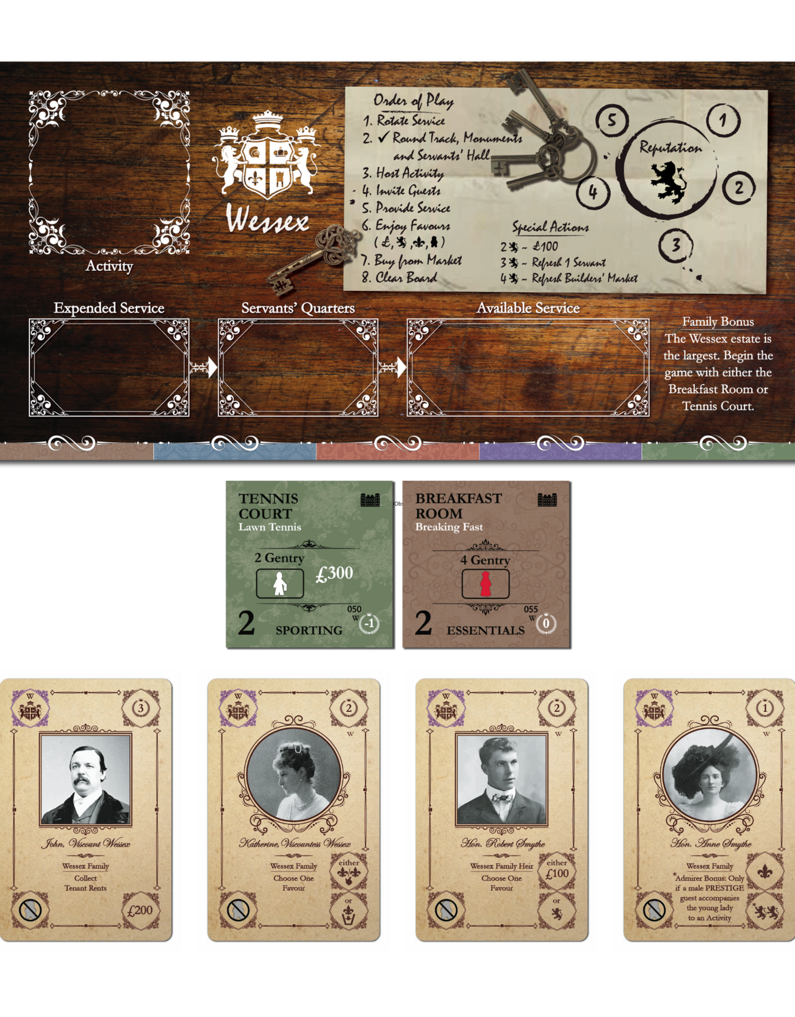 Kayenta Games Obsession 2nd Ed. - Wessex Expansion