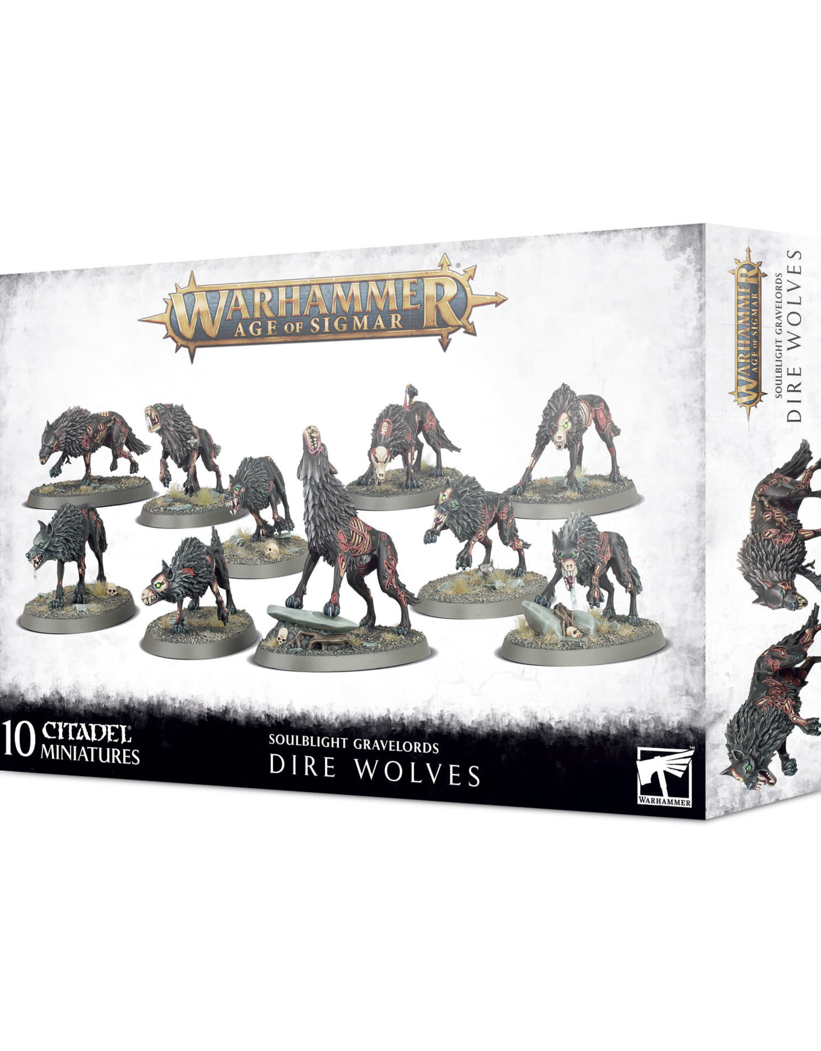 Games Workshop Warhammer AoS: Soulblight Gravelords: Dire Wolves