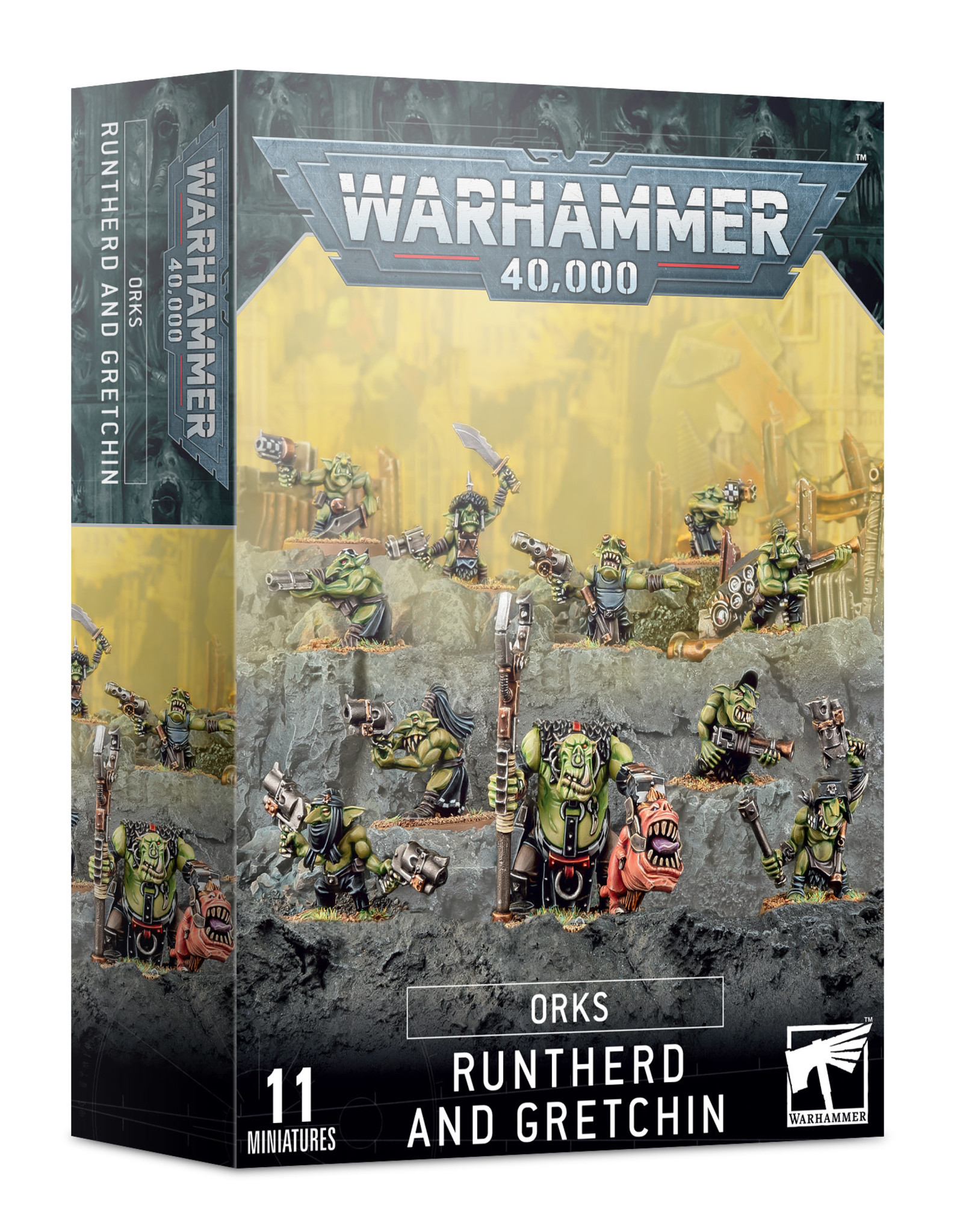 Games Workshop Warhammer 40K: Orks Runtherd and Gretchin