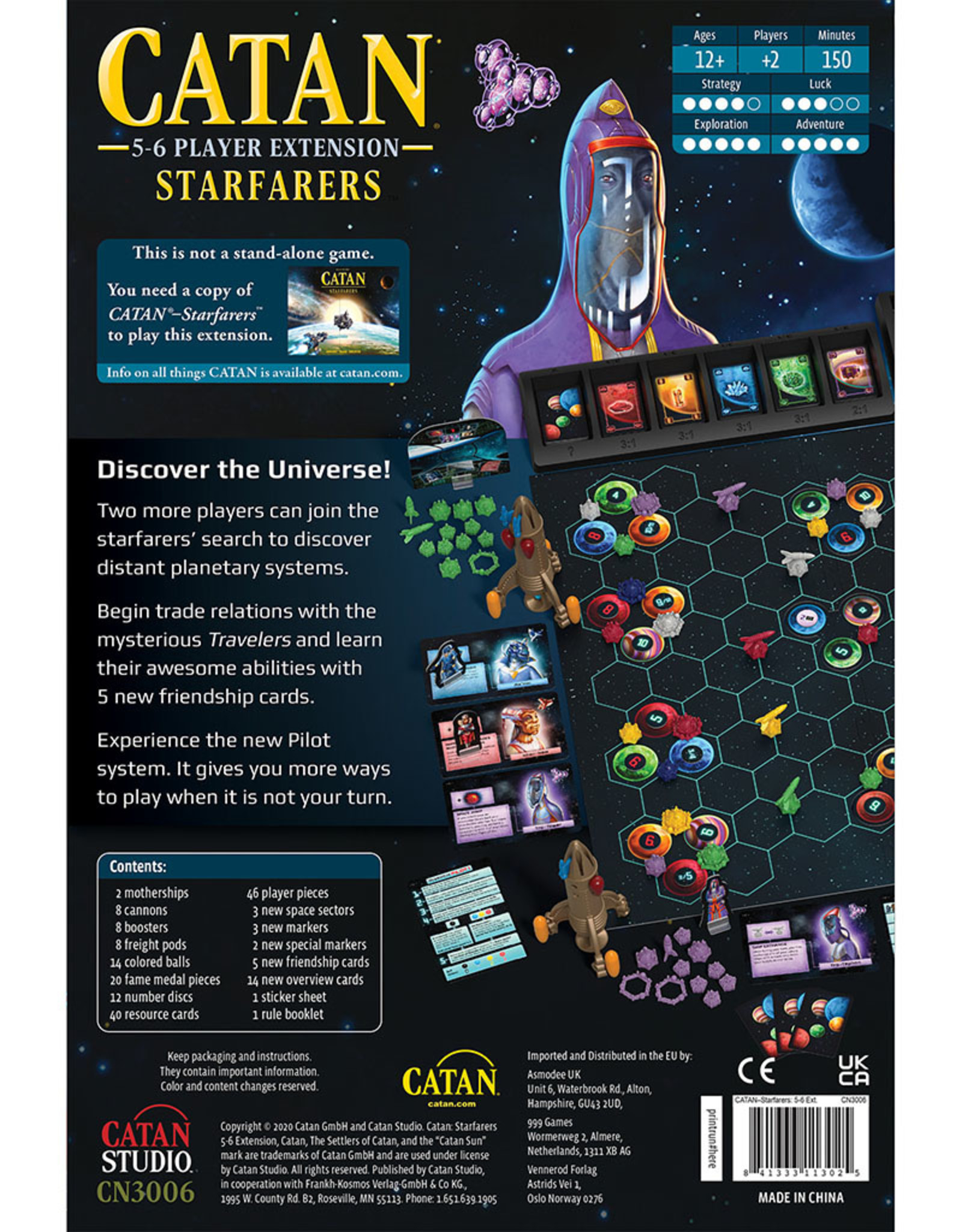 Asmodee Catan: Starfarers 2nd Edition 5-6 Player Extension