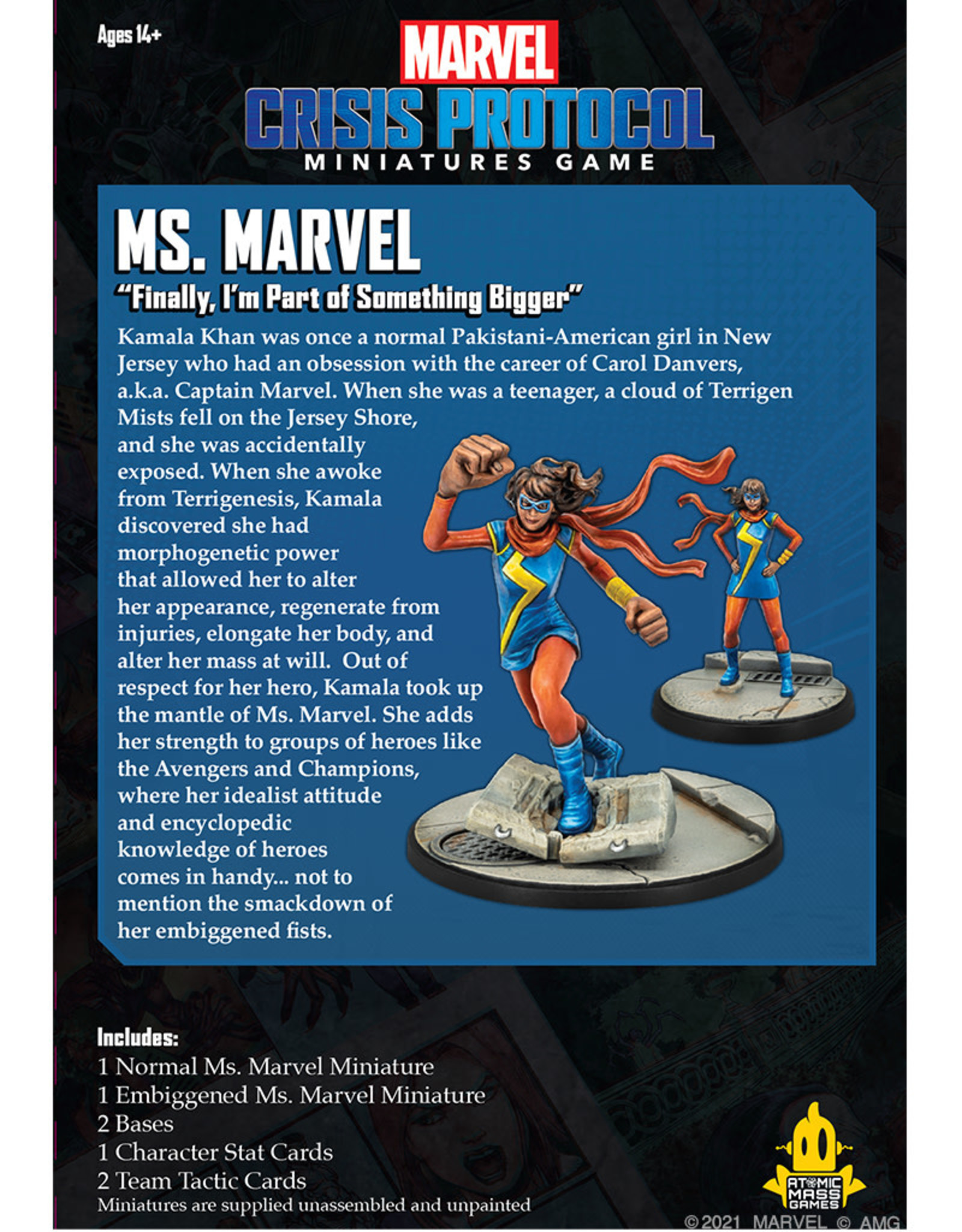 Atomic Mass Marvel Crisis Protocol: Ms. Marvel