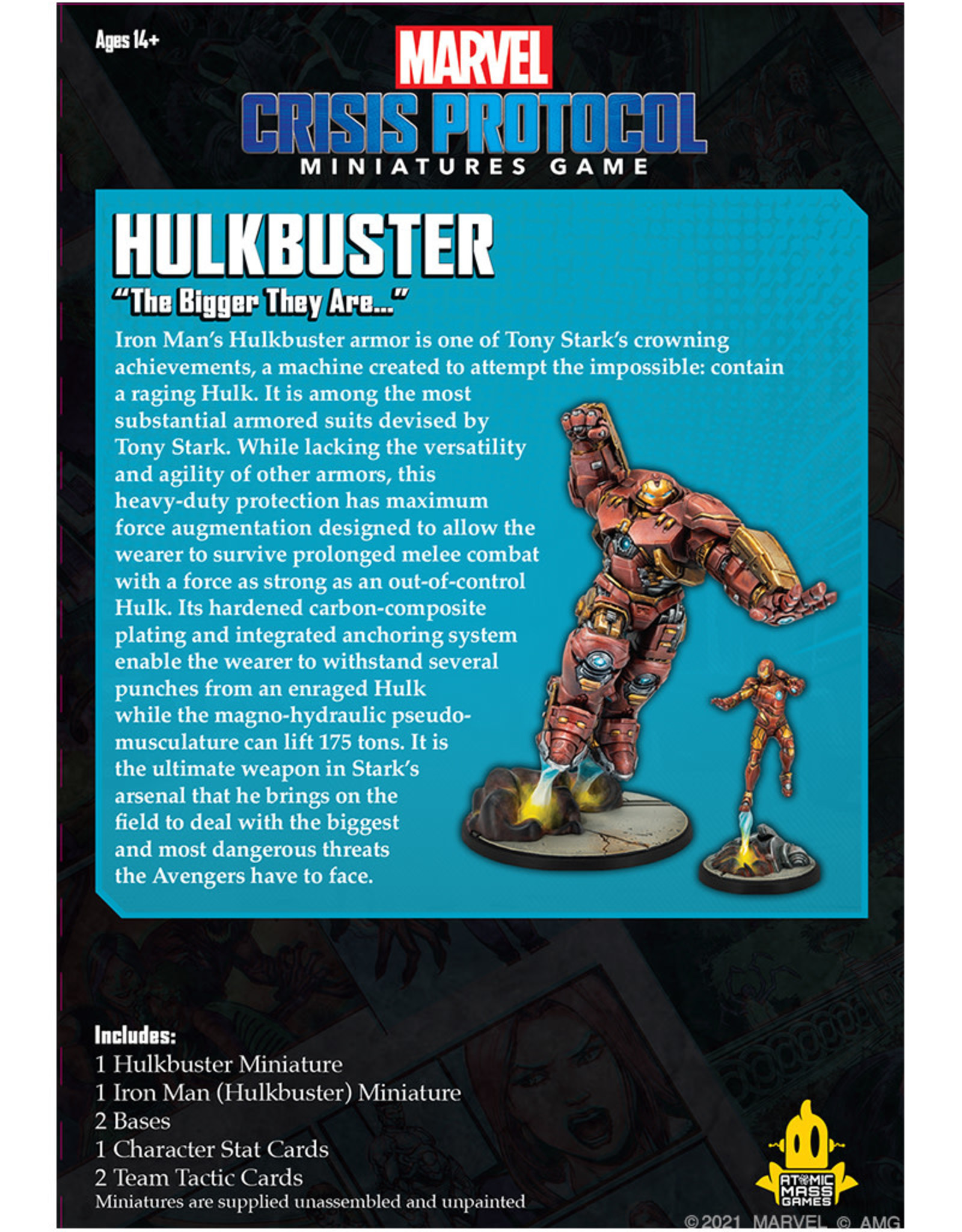 Atomic Mass Marvel Crisis Protocol: Hulkbuster Character Pack