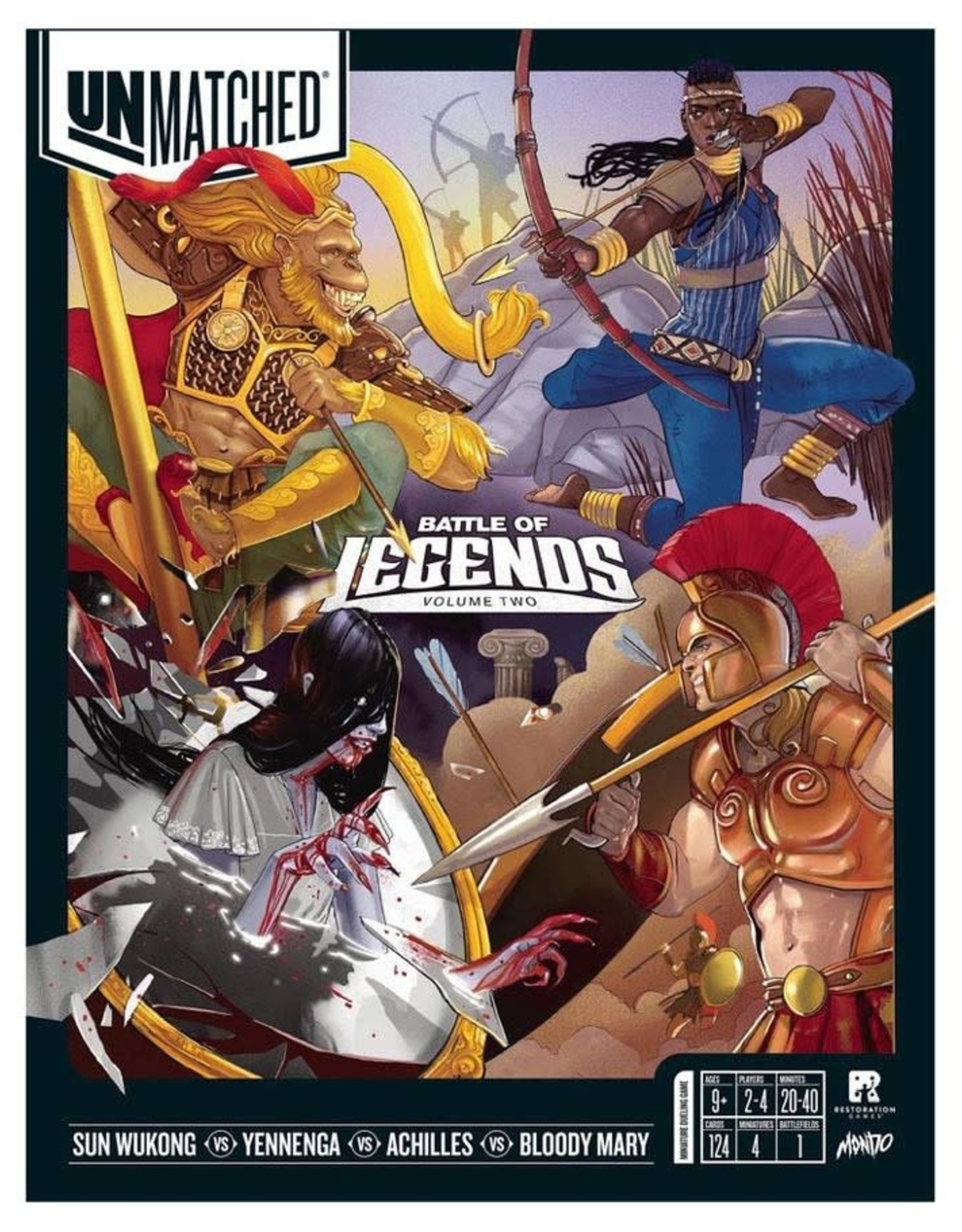 Restoration Games Unmatched: Battle of Legends Volume 2