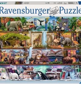 Ravensburger Wild Kingdom Shelves 2000 pc Puzzle