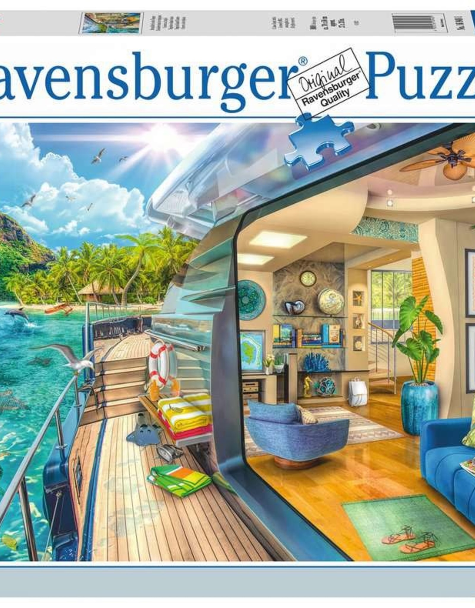 Ravensburger Puzzle 1000pc: Tropical Island Charter
