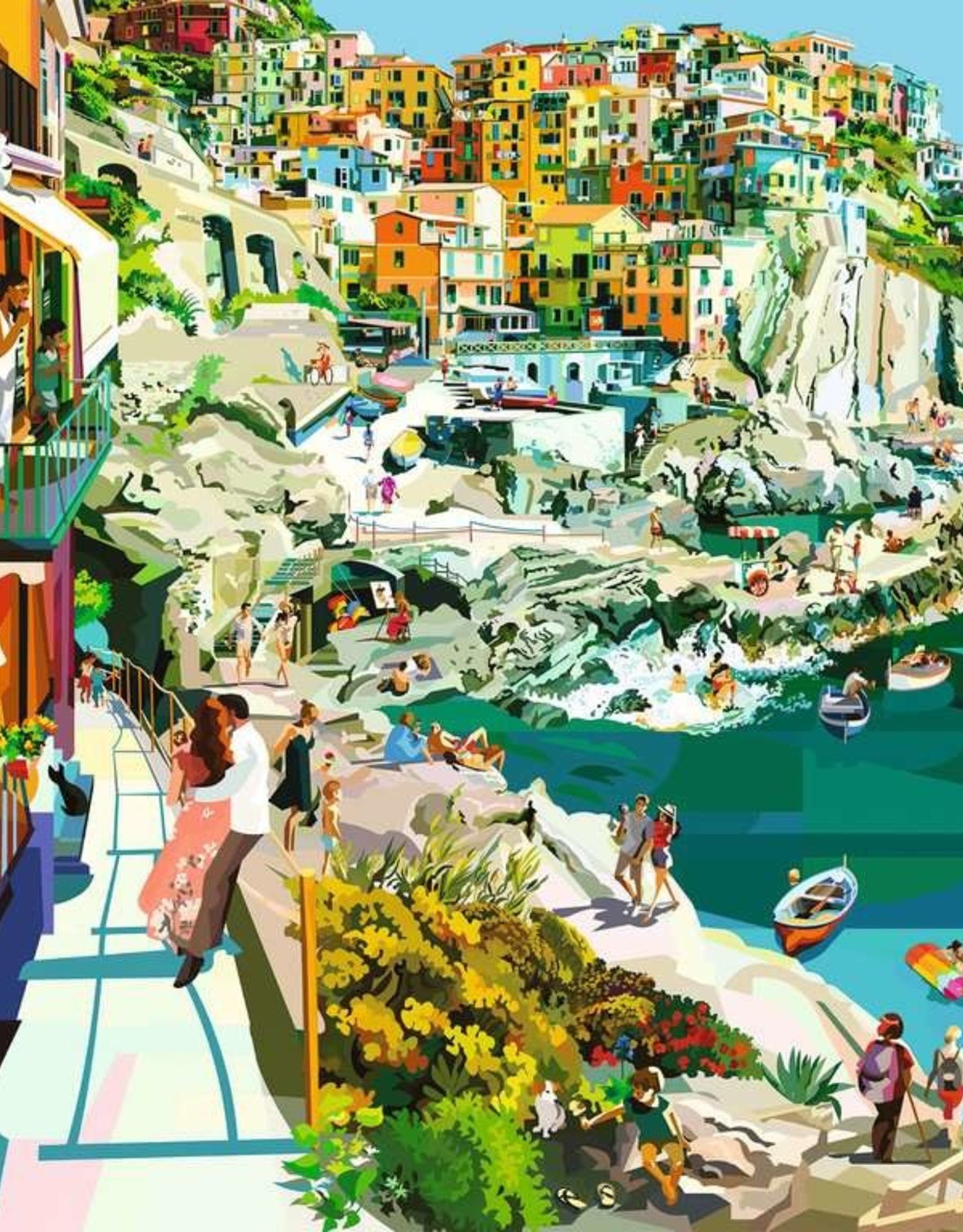 Ravensburger Puzzle 1500pc: Romance in Cinque Terre