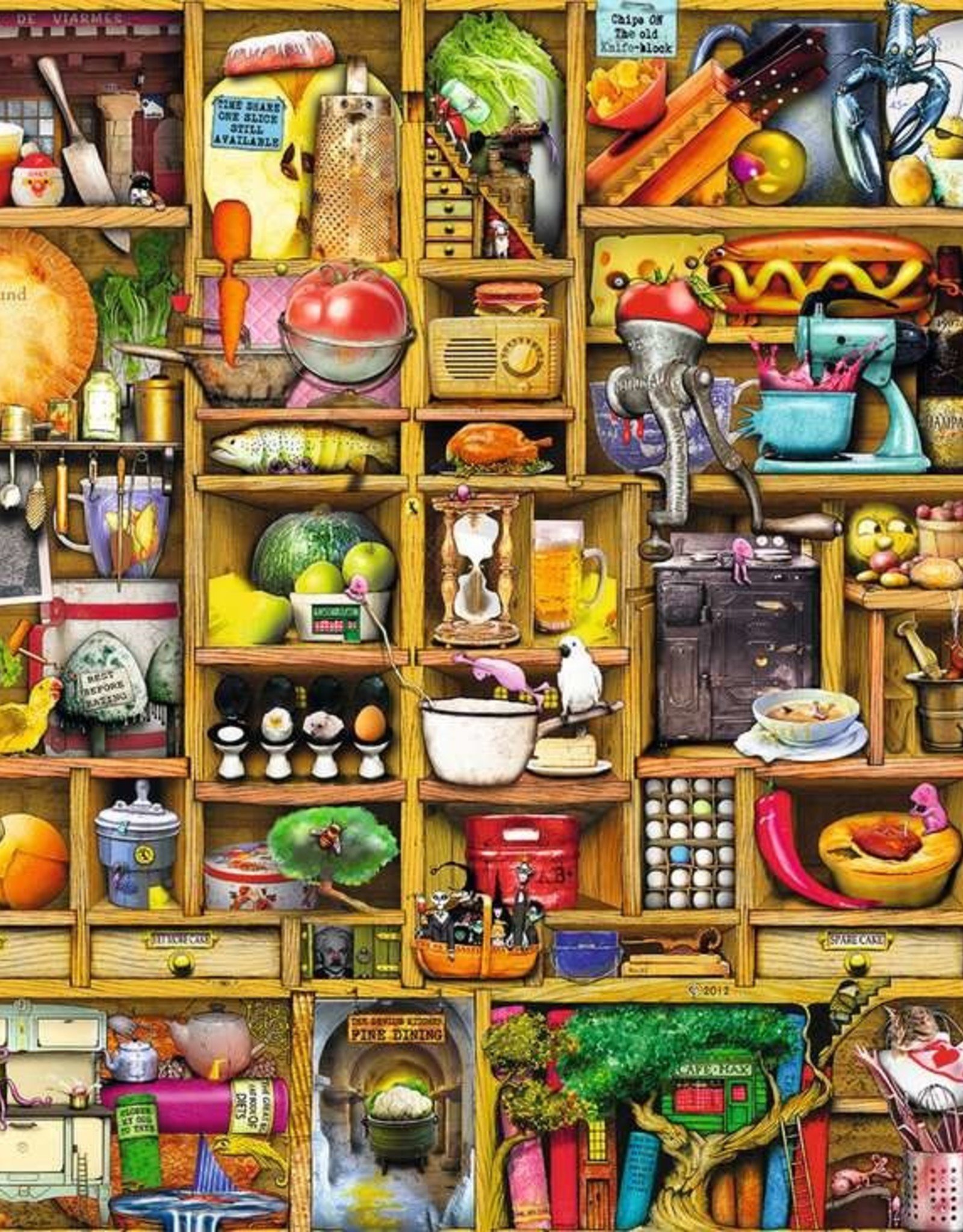 Ravensburger Puzzle 1000Pc: Kitchen Cupboard