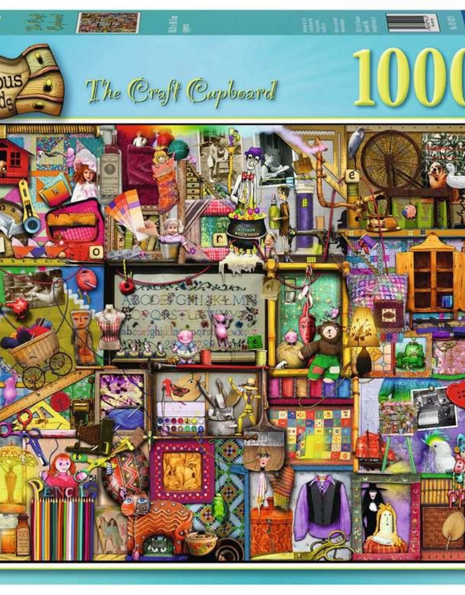 Ravensburger Puzzle 1000Pc: The Craft Cupboard