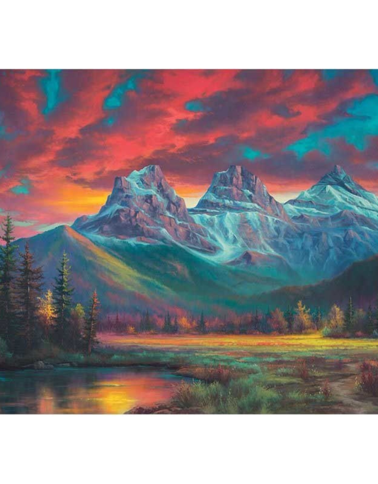 Ravensburger Puzzle 1000Pc: Alberta's Three Sisters