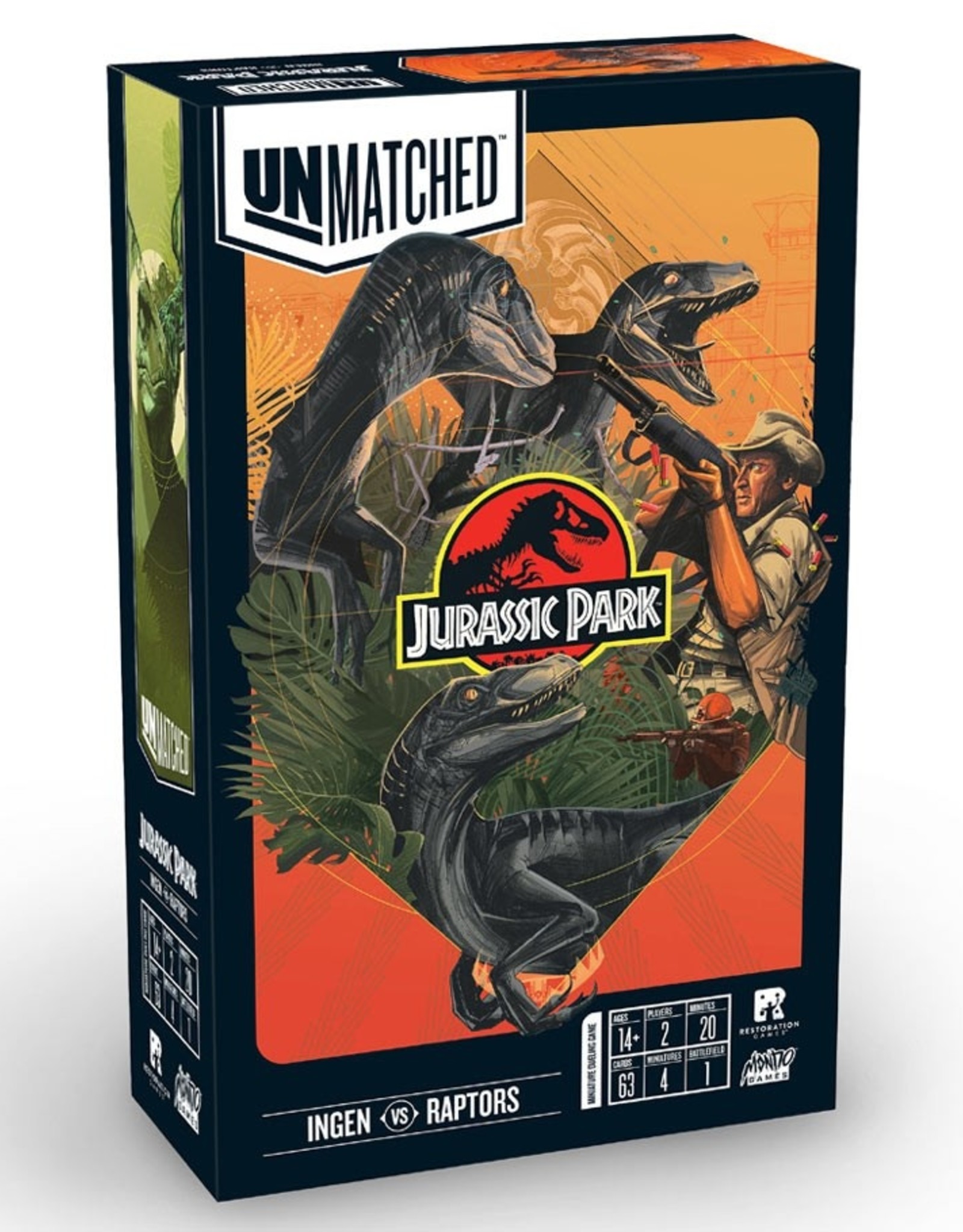 Restoration Games Unmatched: Jurassic Park: Ingen Vs. Raptors