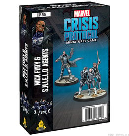 Atomic Mass Marvel Crisis Protocol: Nick Fury & S.H.I.E.L.D. Agents