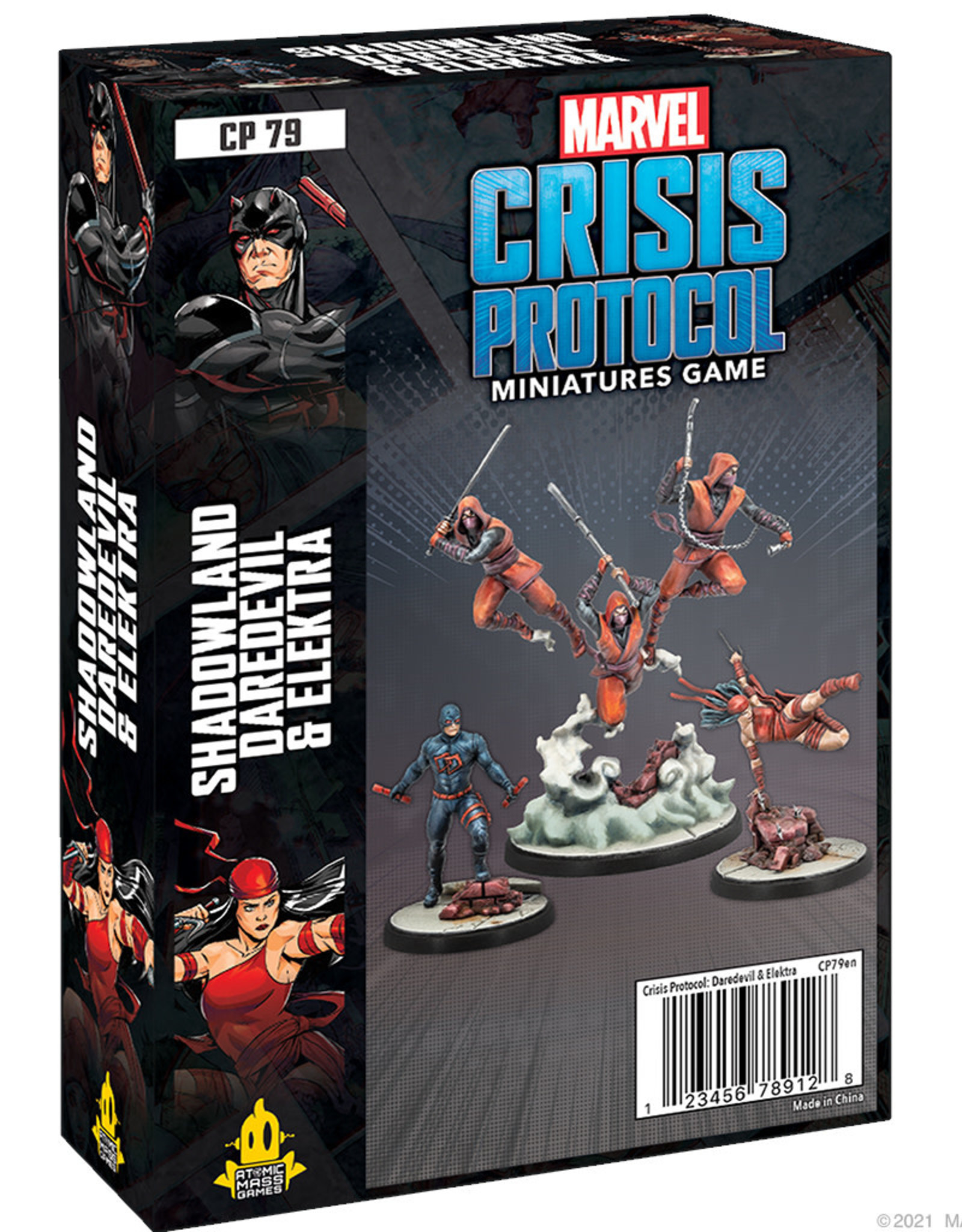 Atomic Mass Marvel Crisis Protocol: Shadowland Daredevil & Elektra