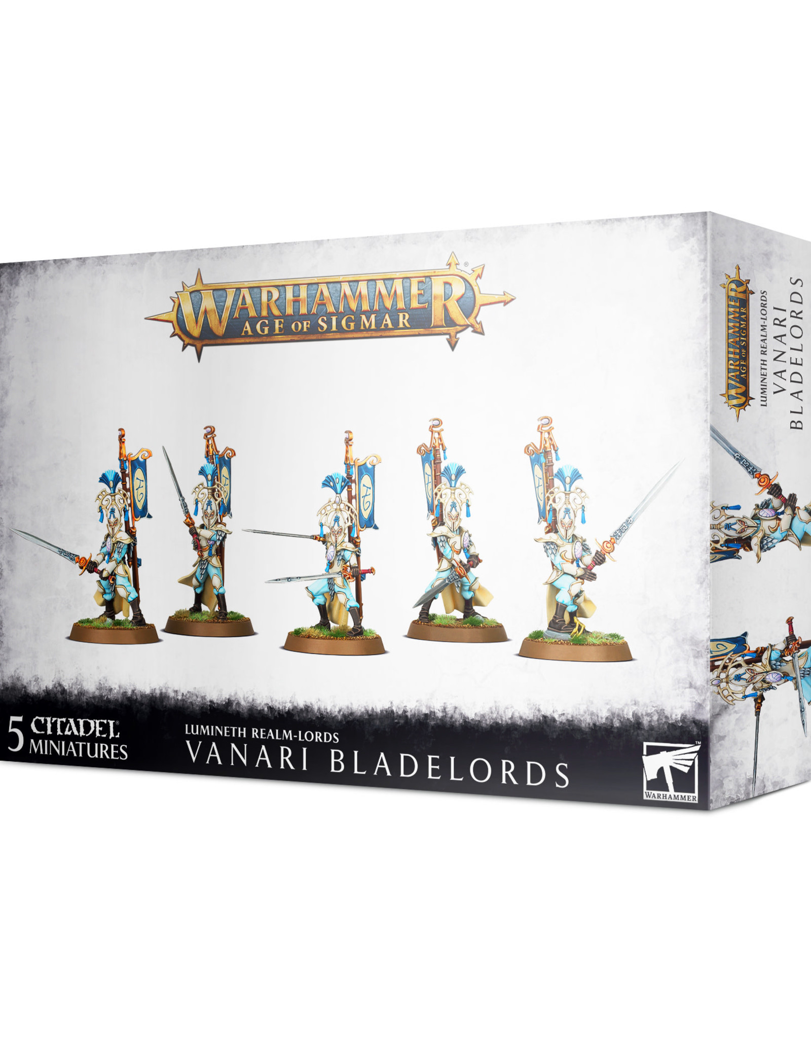 Games Workshop Warhammer AoS: Lumineth Realm-Lords Vanari Bladelords