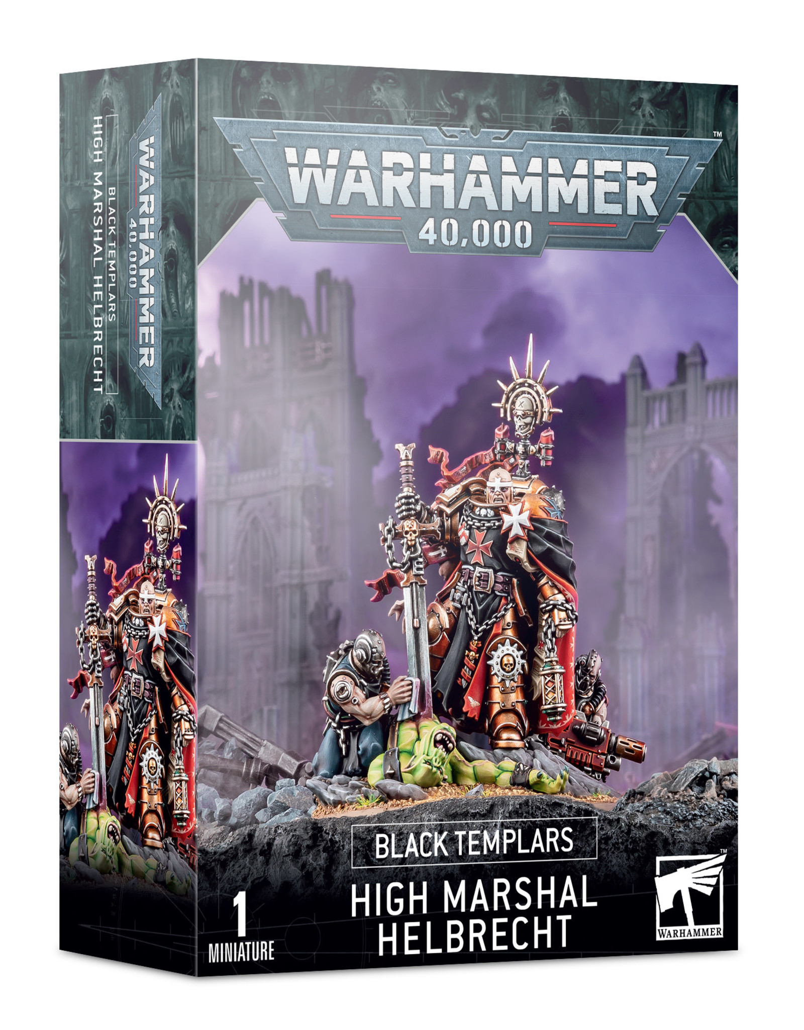 Games Workshop Warhammer 40K: Black Templars High Marshal Helbrecht
