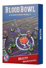 Games Workshop Blood Bowl: Dark Elf Pitch and Dugout