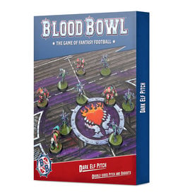 Games Workshop Blood Bowl: Dark Elf Pitch and Dugout