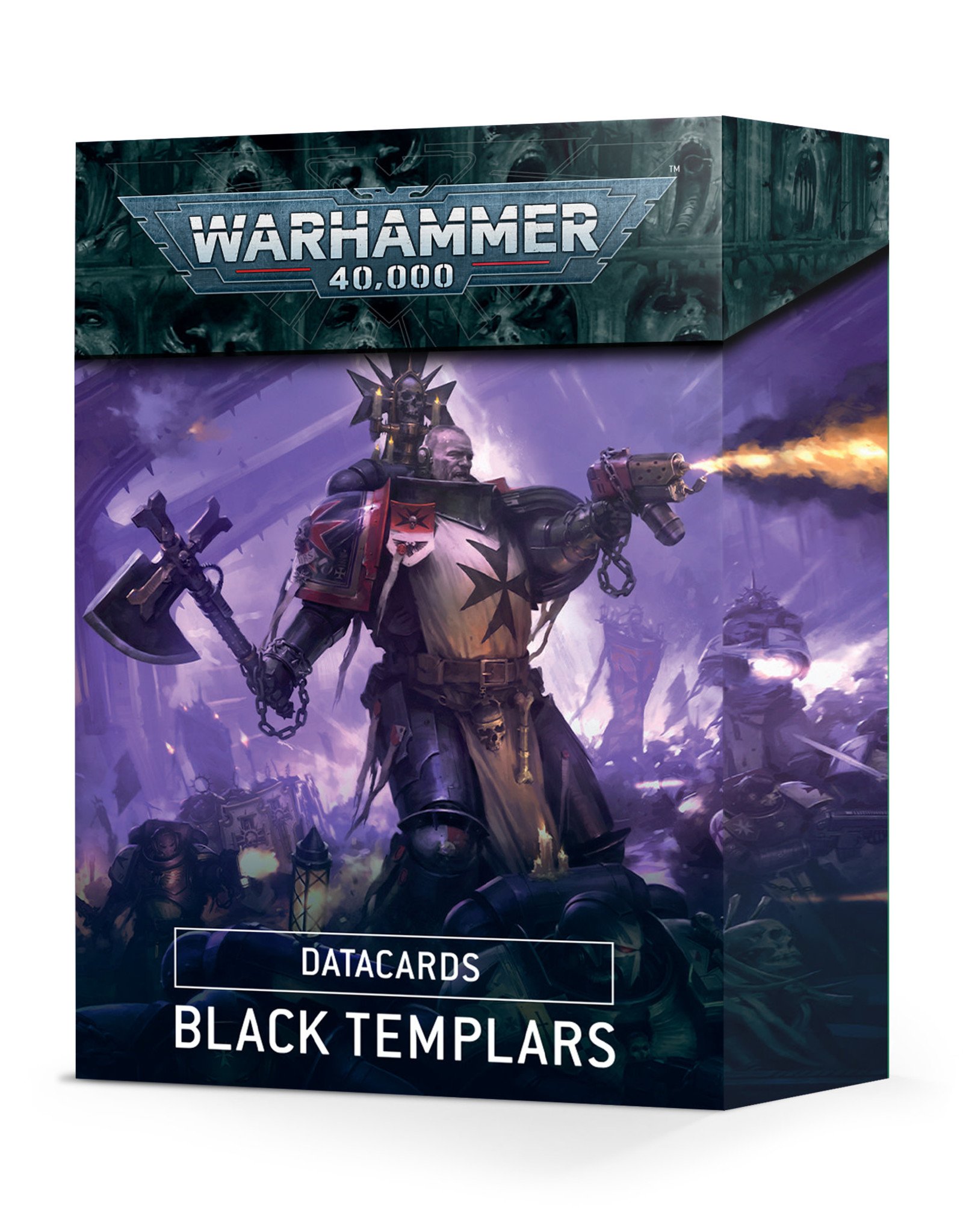 Games Workshop Warhammer 40K: Black Templar Data Cards