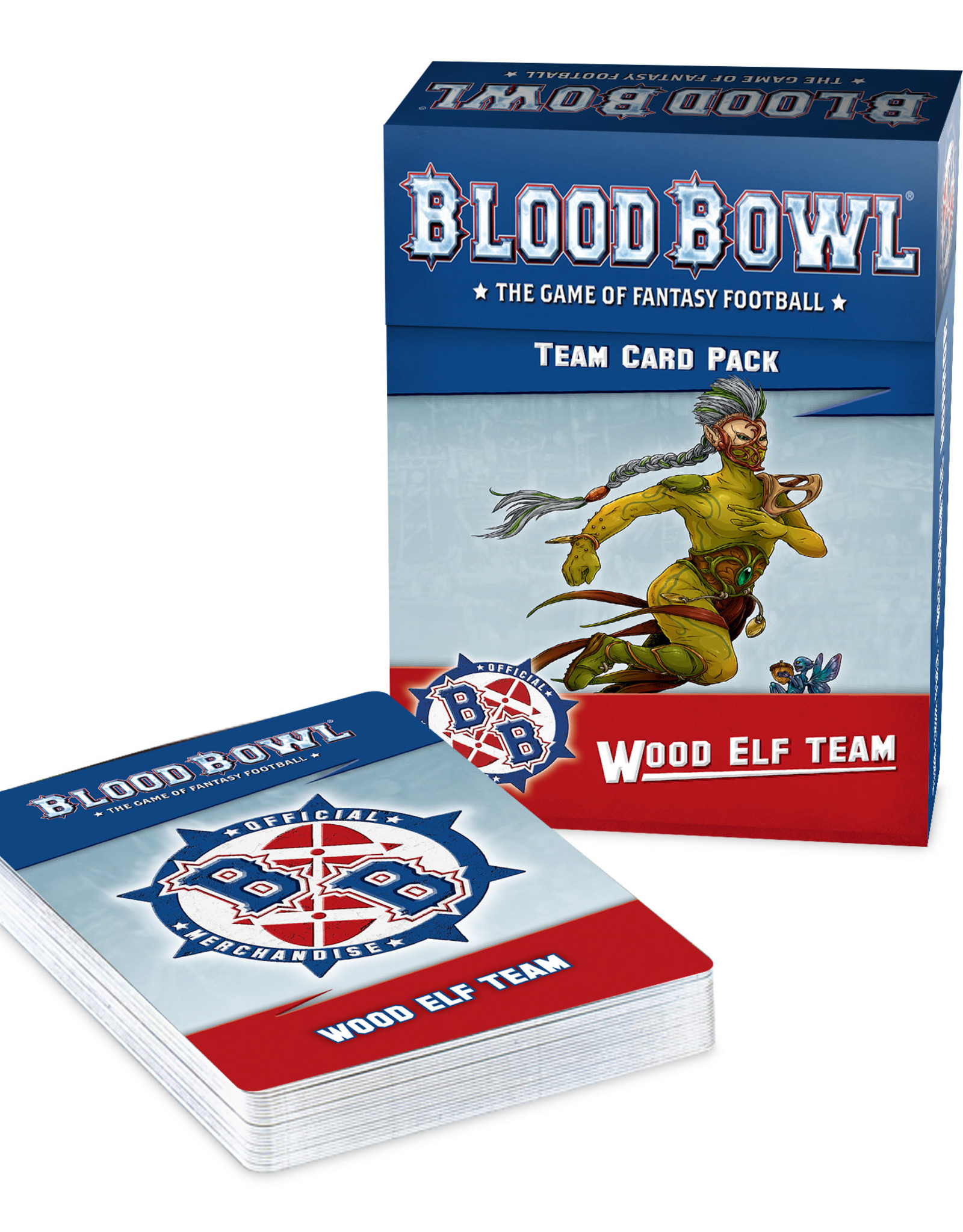 Games Workshop Blood Bowl: Wood Elf Team Card Pack