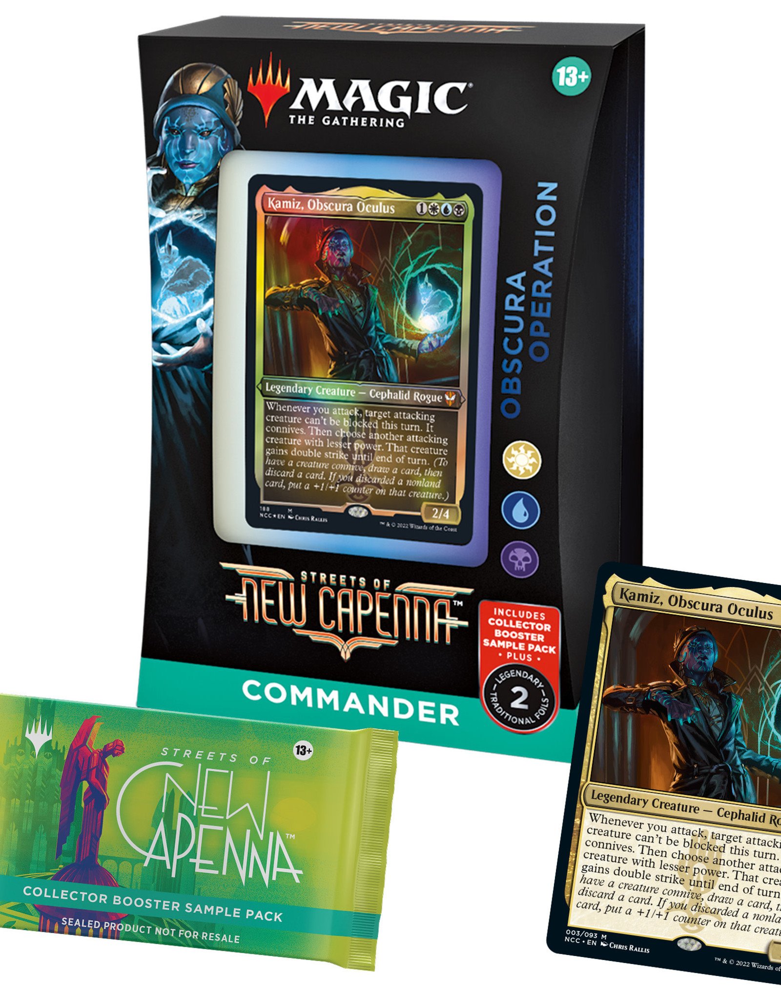 WOTC New Capenna Commander Decks