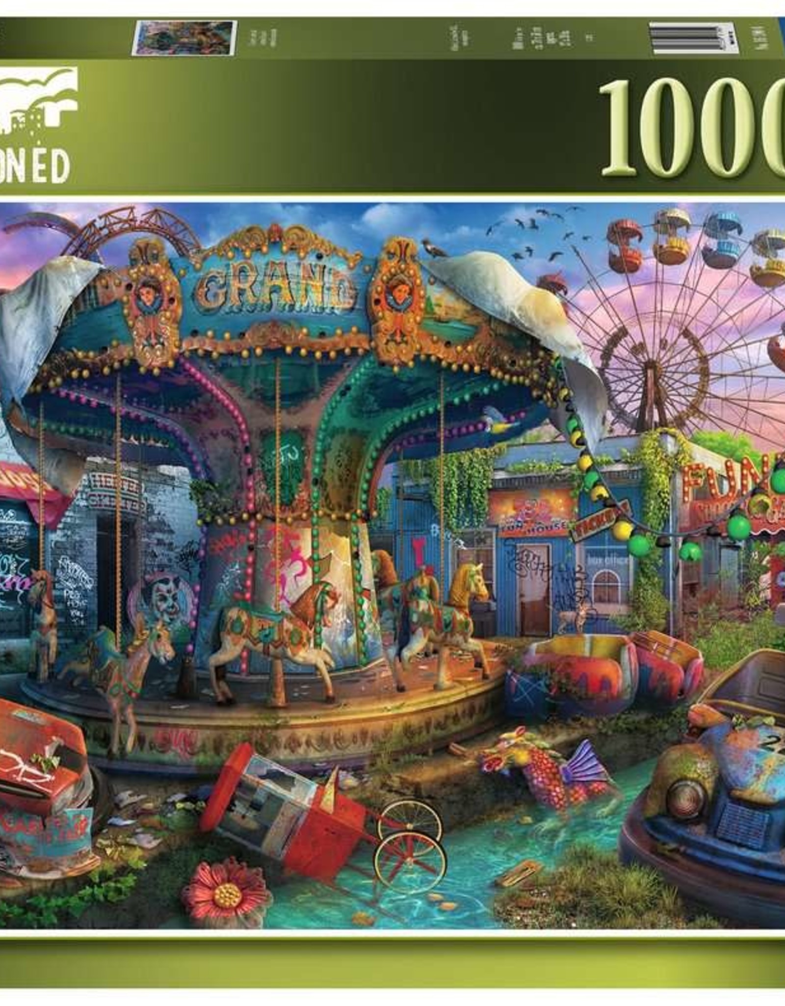 Ravensburger Puzzle 1000pc: Gloomy Carnival