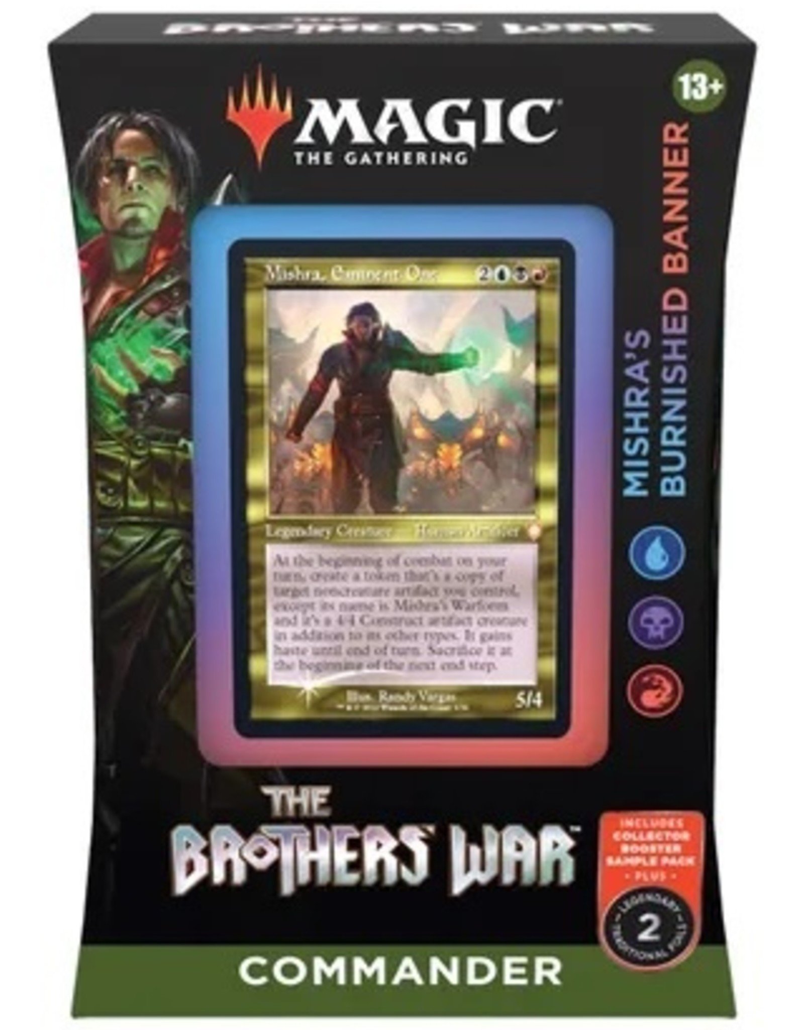 WOTC MTG The Brothers War Commander Deck - Mishra's Burnished Banner