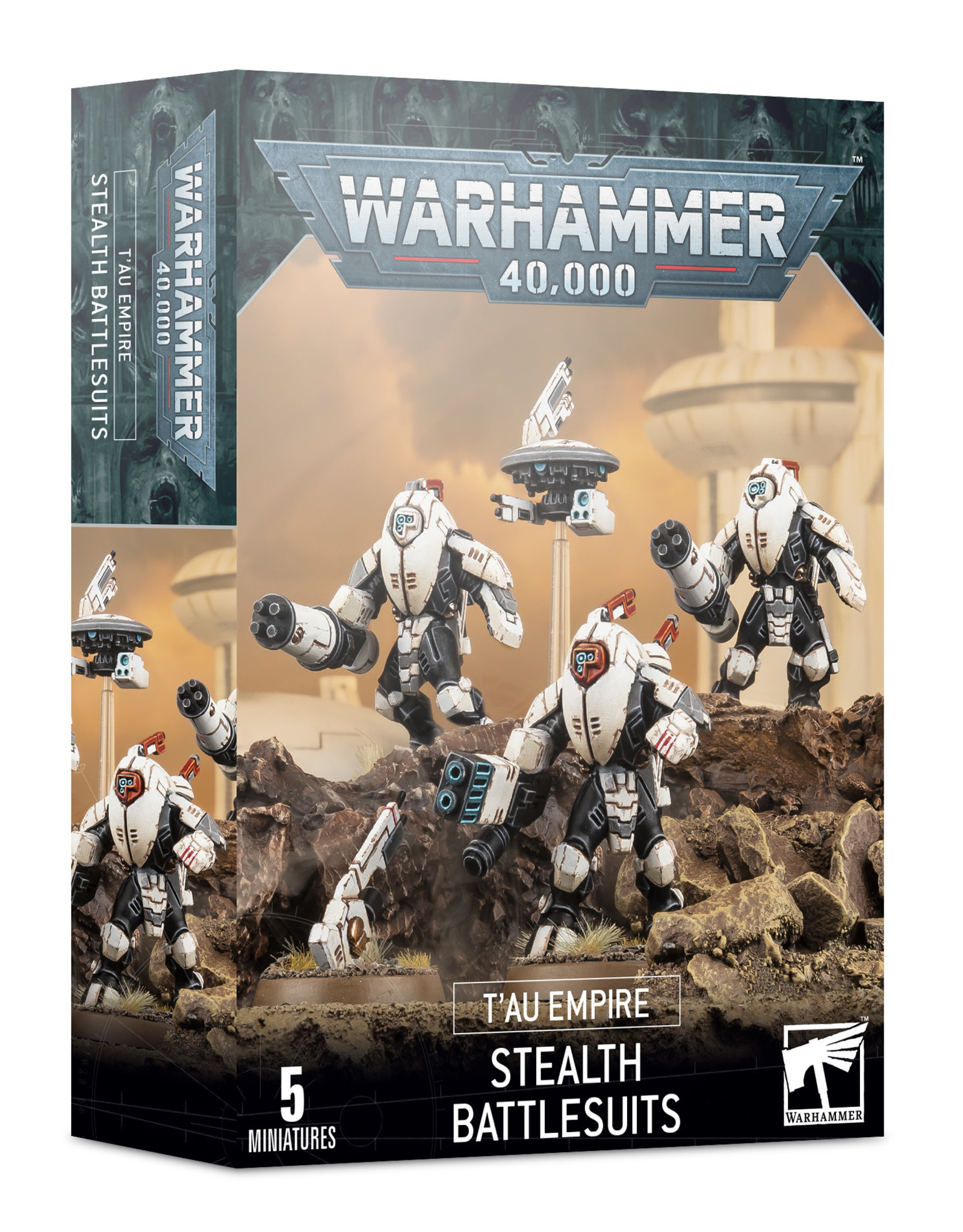 Games Workshop Warhammer 40K: Tau XV25 Stealth Battlesuits