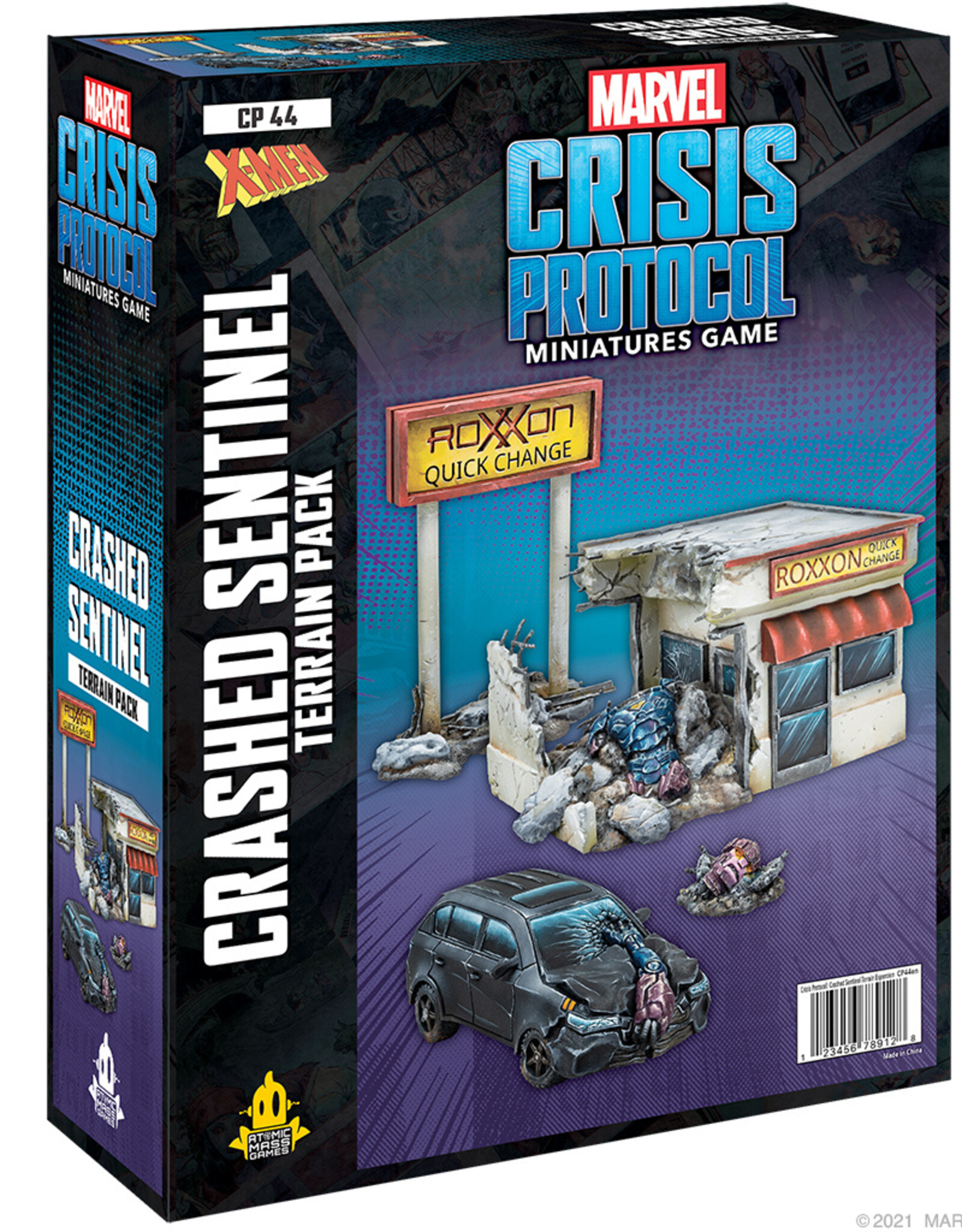 Atomic Mass Marvel Crisis Protocol: Crashed Sentinel Terrain