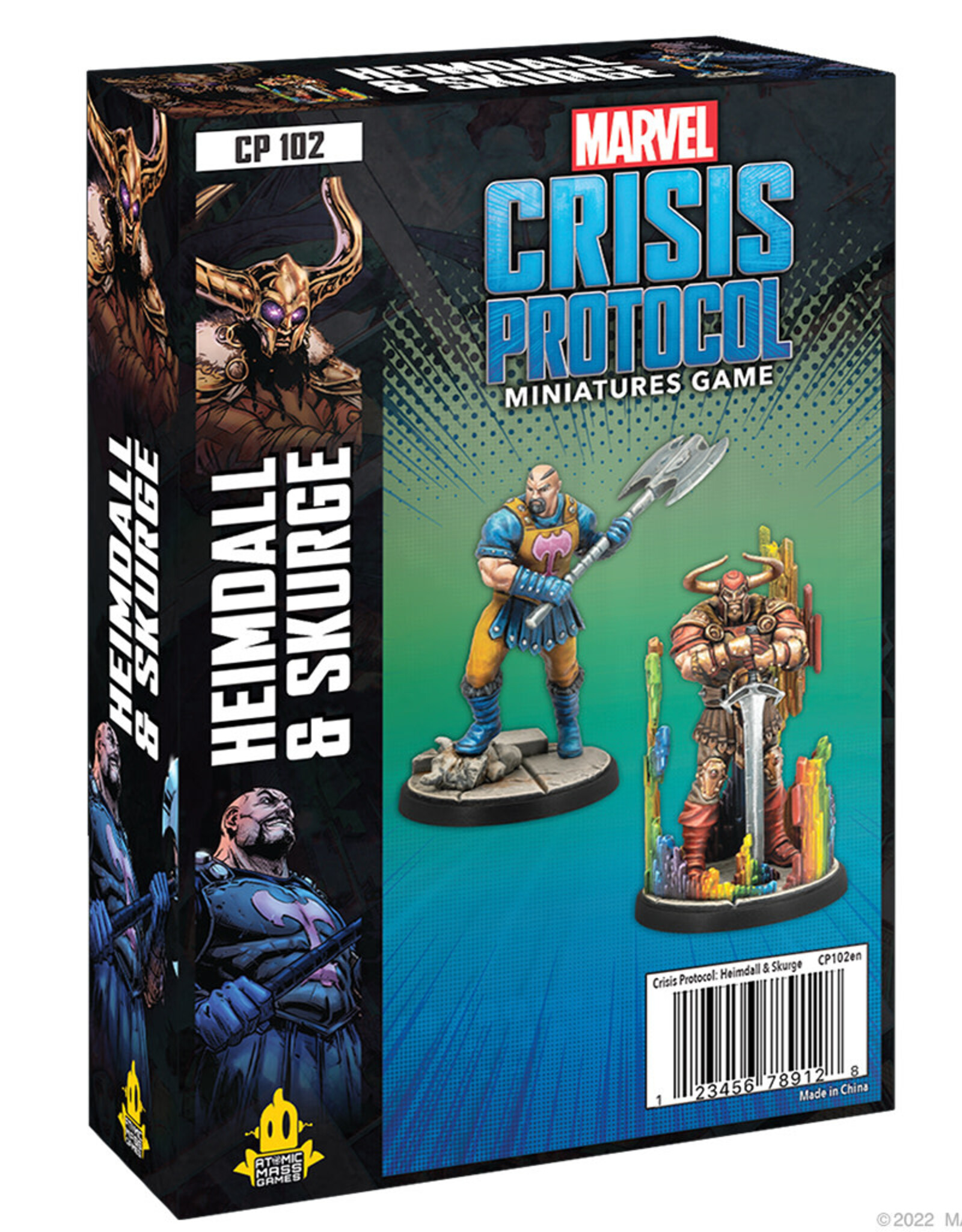 Atomic Mass Marvel Crisis Protocol: Heimdall and Skurge Character Pack