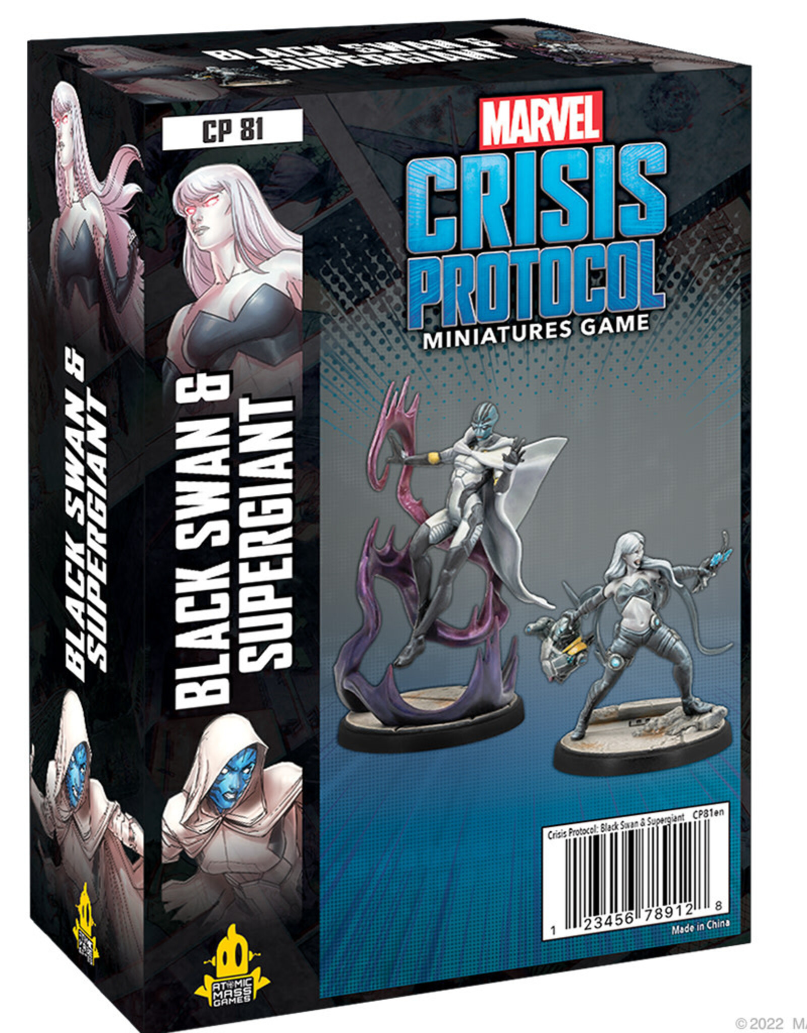 Atomic Mass Marvel Crisis Protocol: Black Swan and Supergiant Character Pack