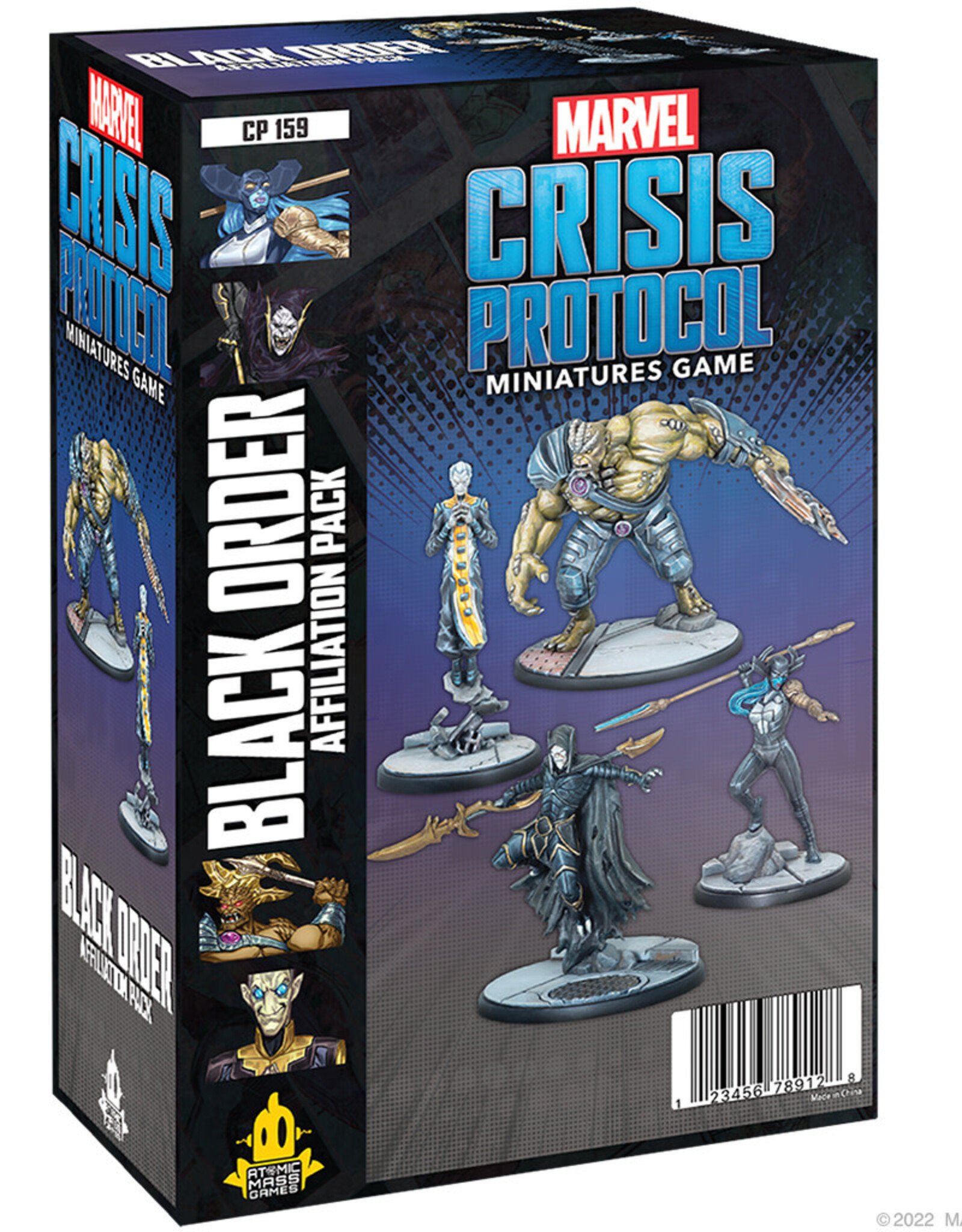 Atomic Mass Marvel Crisis Protocol: Black Order Affiliation Pack