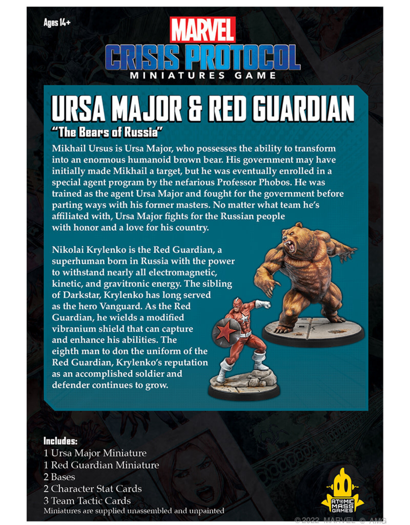 Atomic Mass Marvel: Crisis Protocol - Red Guardian & Ursa Major