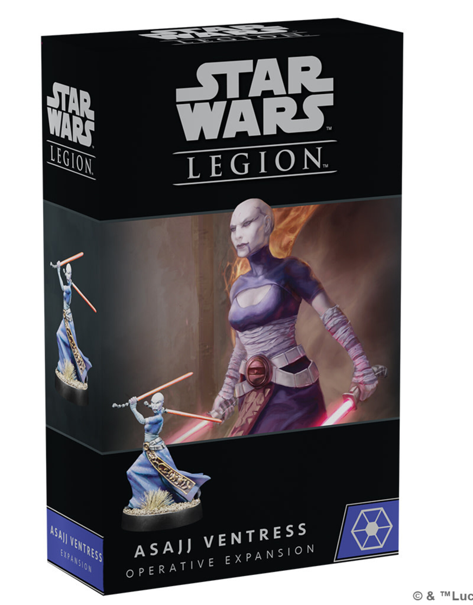 FFG Star Wars Legion - Asajj Ventress Operative Expansion