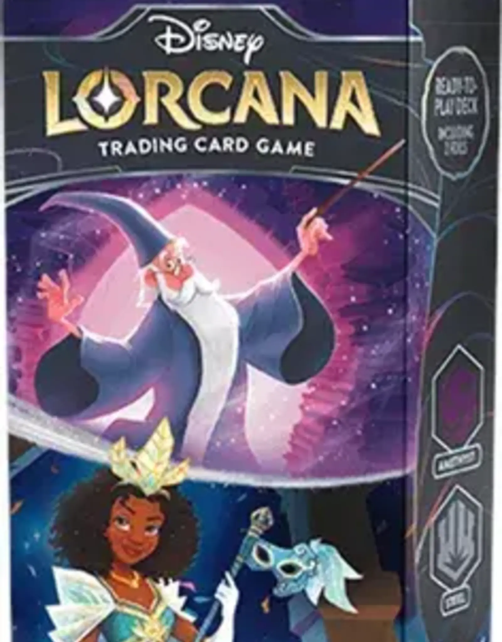 Ravensburger Lorcana: Rise of the Floodborn - Starter Deck (Merlin/Tiana)