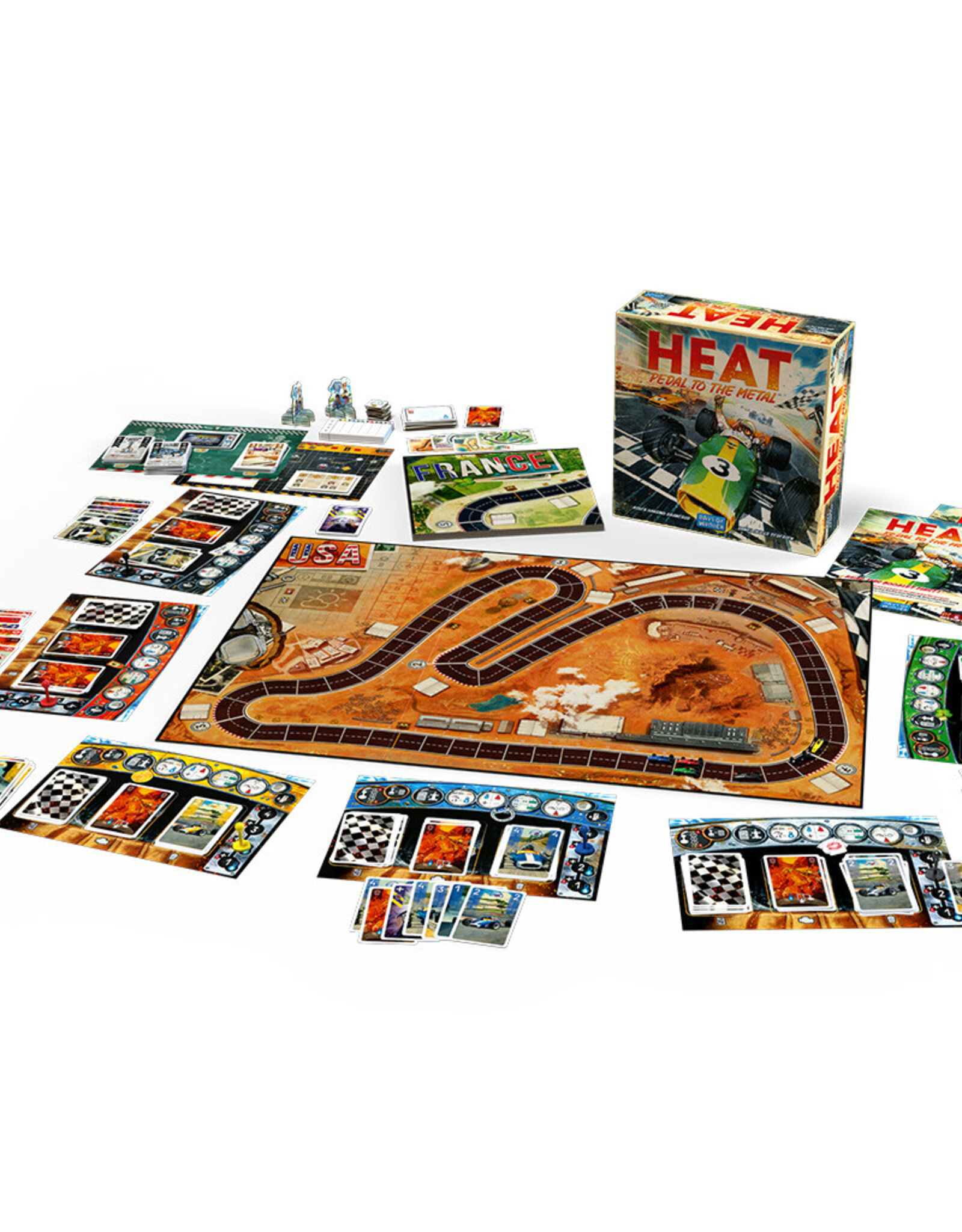 Days of Wonder Heat: Pedal to the Metal