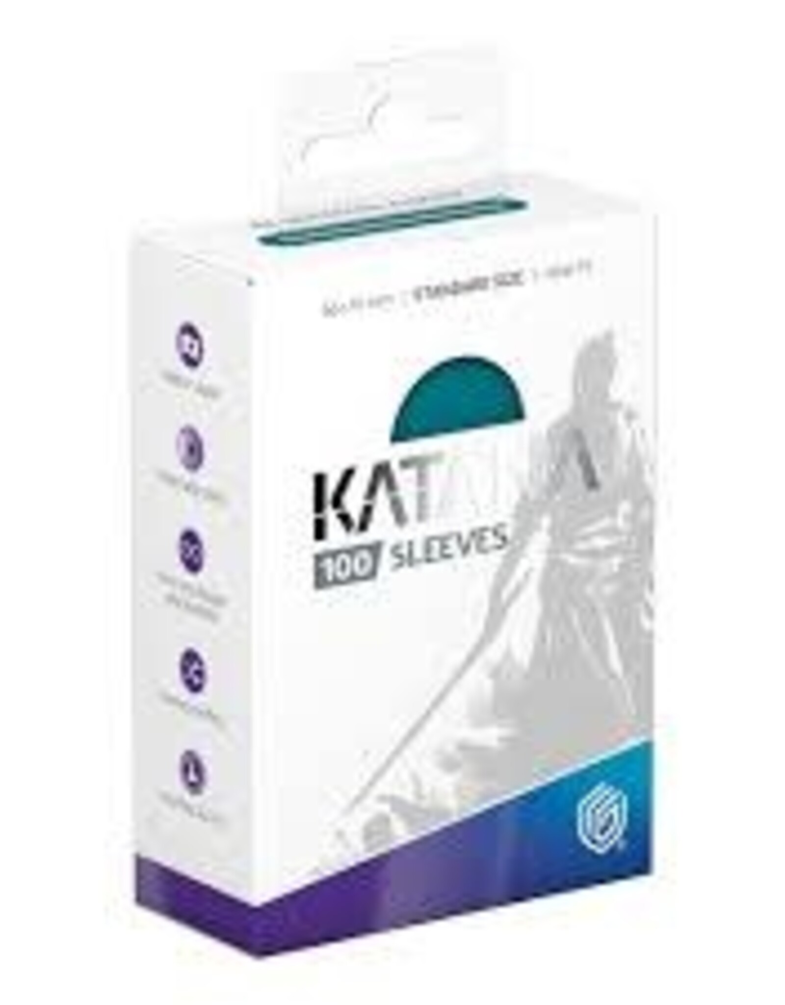 Ultimate Guard Katana Sleeves: 100 Count: Great Wave