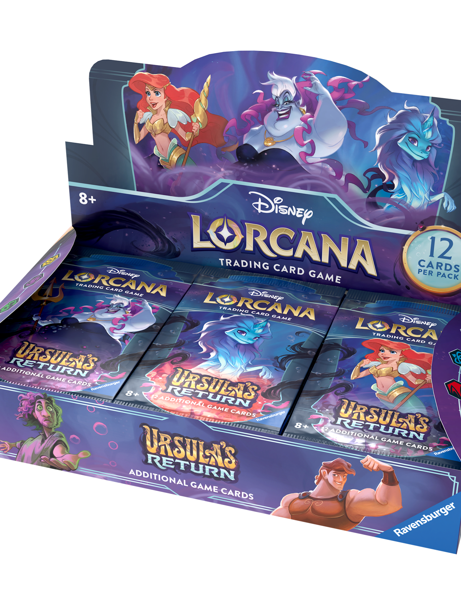 Ravensburger Lorcana: Ursula's Return - Booster box (24 packs)