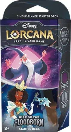 merlin starter deck lorcana Disney Lorcana Rise of the Floodborn