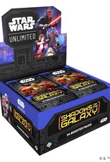 FFG Star Wars: Unlimited - Shadows of the Galaxy Booster Box Display