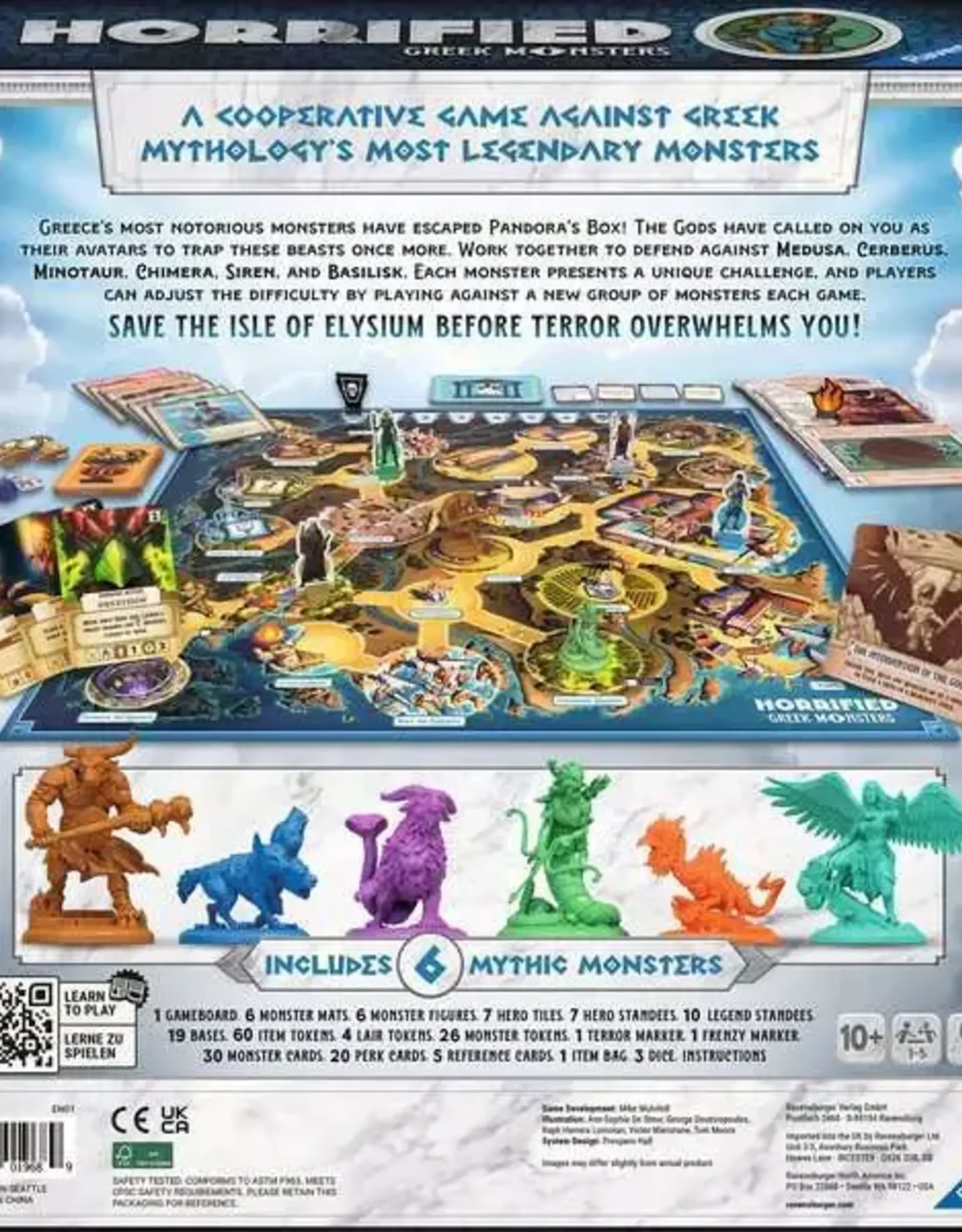 Ravensburger Horrified: Greek Monsters