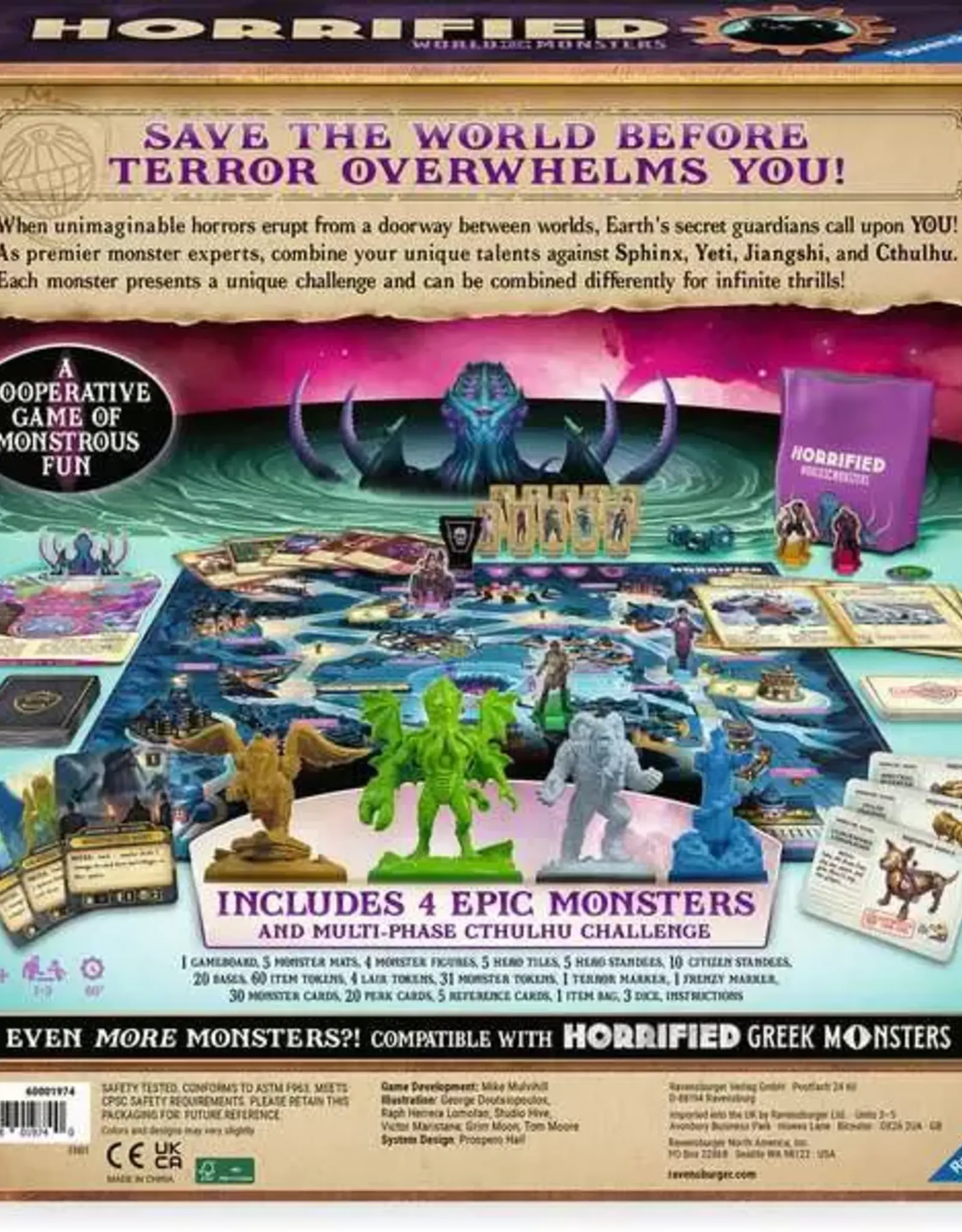 Ravensburger Horrified: World of Monsters