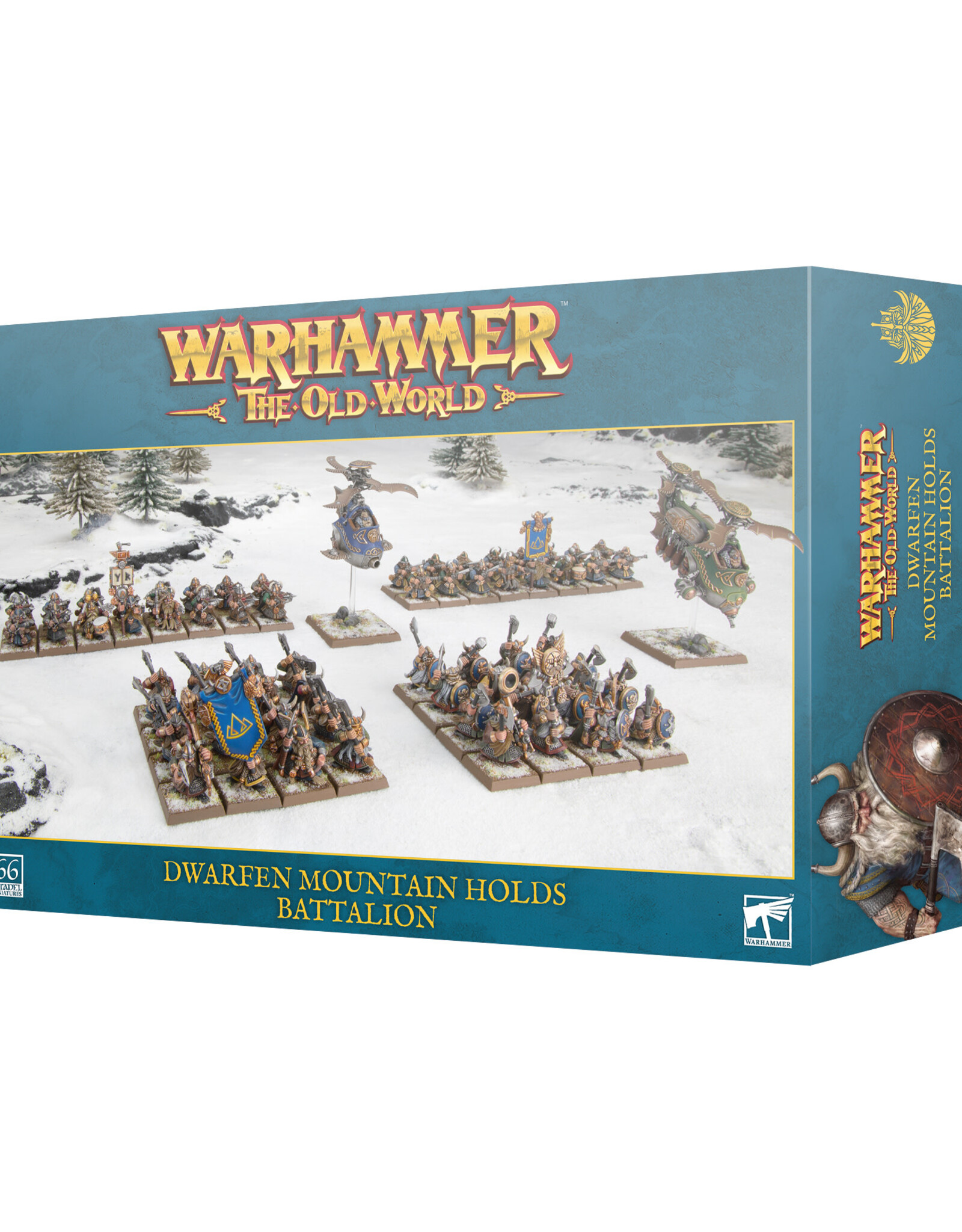 Games Workshop Warhammer the Old World: Dwarfen Mountain Holds Battalion