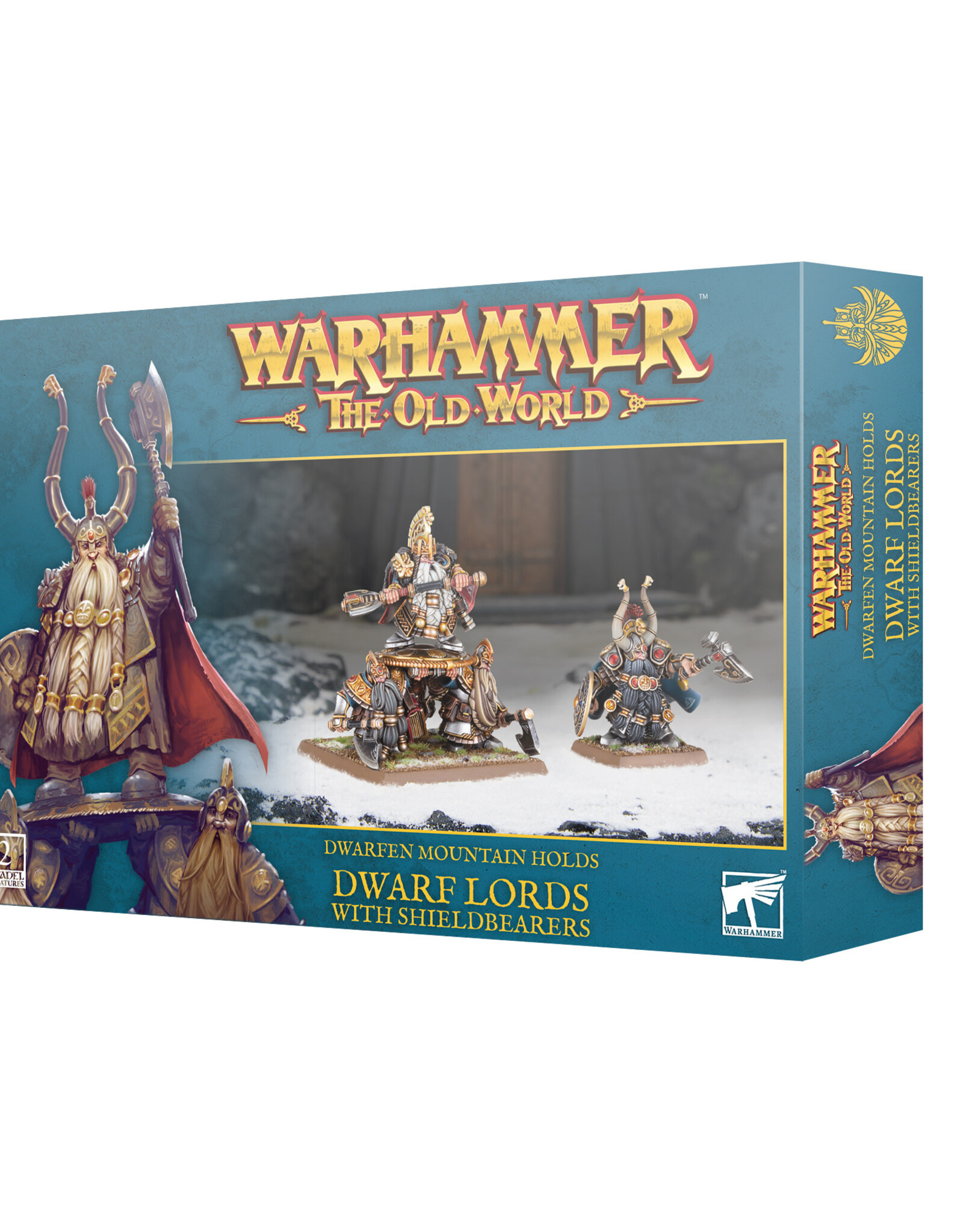 Games Workshop Warhammer the Old World: Dwarfen Mountain Holds: Dwarf Lords with Shieldbearers