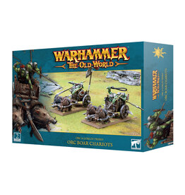 Games Workshop Warhammer the Old World: Orc and Goblin Tribes: Orc Boar Chariots
