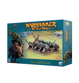 Games Workshop Warhammer the Old World: Orc and Goblin Tribes: Orc Boar Boyz Mob