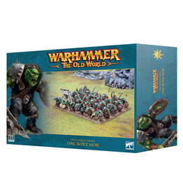 Games Workshop Warhammer the Old World: Orc and Goblin Tribes: Orc Boys Mob
